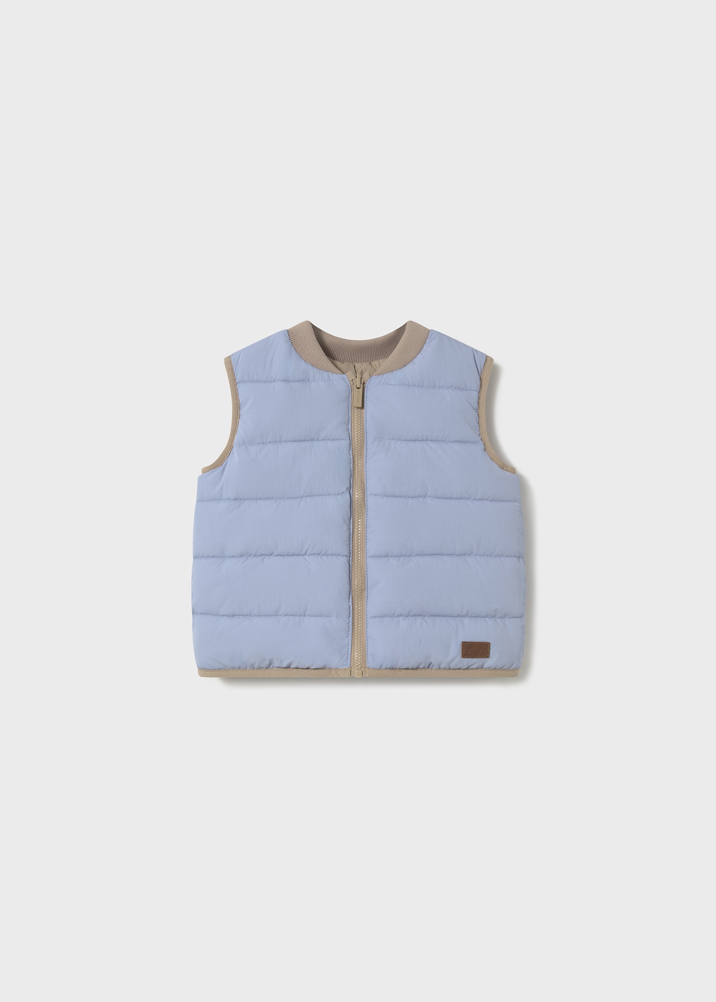 Baby reversible padded gilet