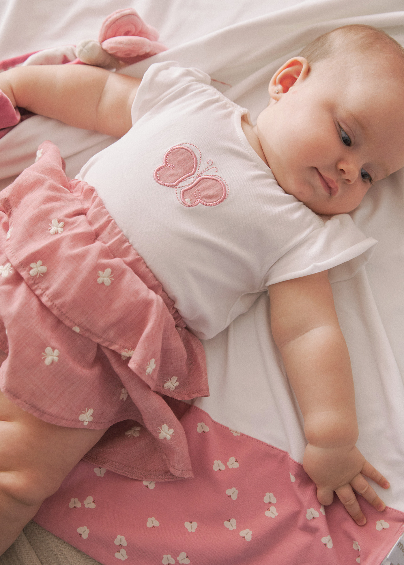 Newborn Skirt and T-Shirt Set