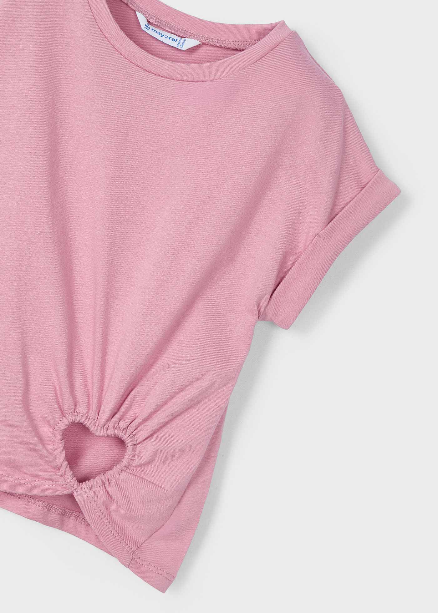 Camiseta corazón niña