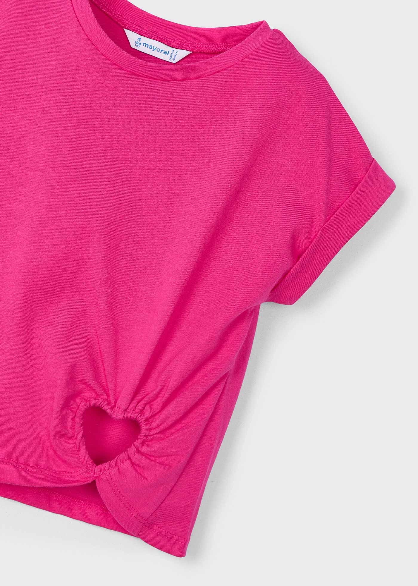 Camiseta corazón niña