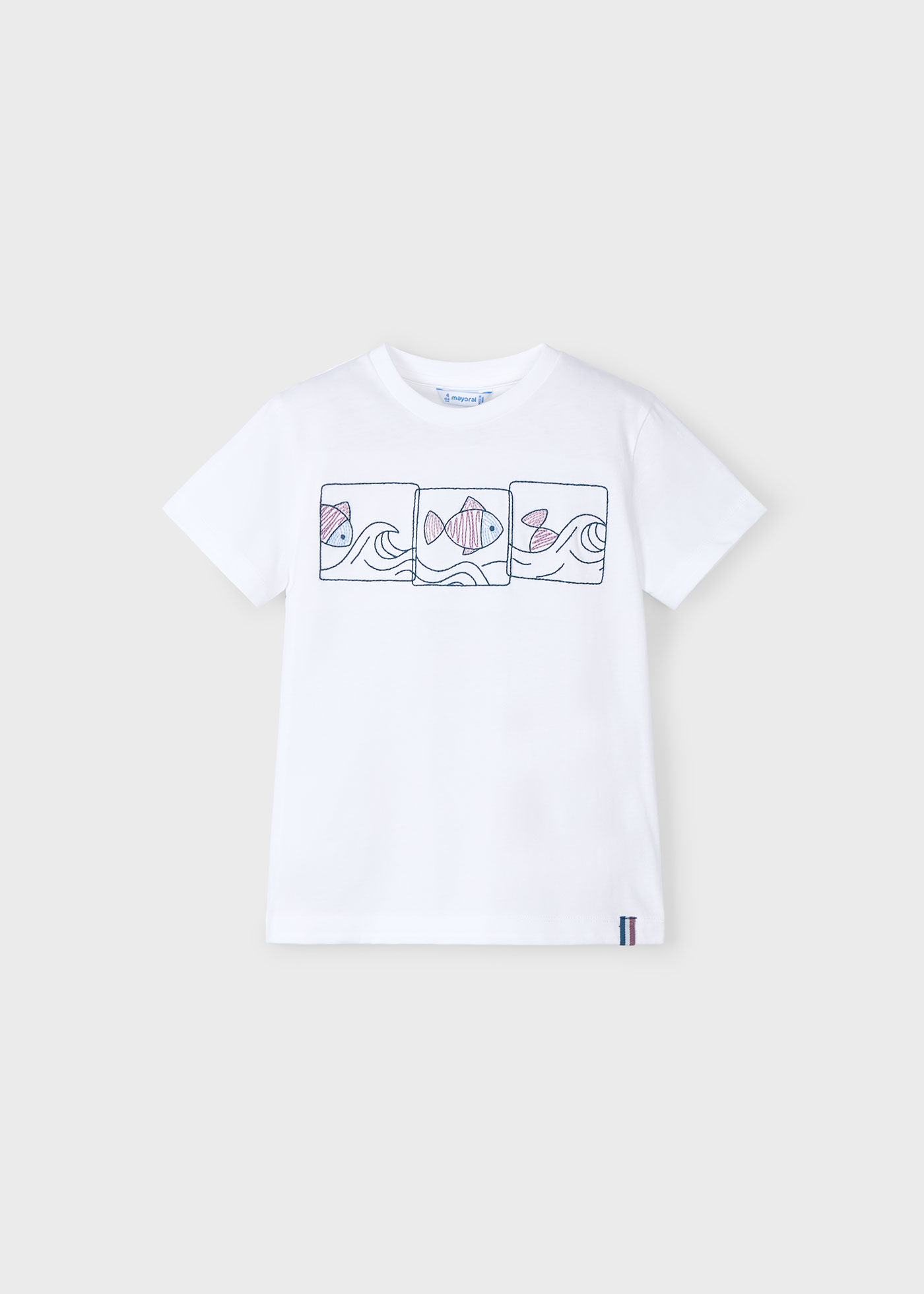 Boy embroidered T-shirt