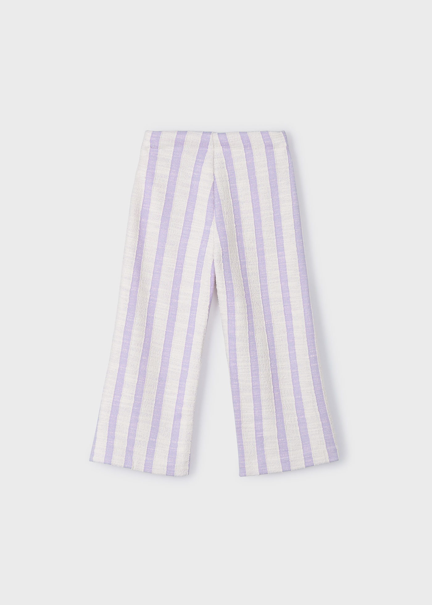 Pantalone righe bottoni bambina