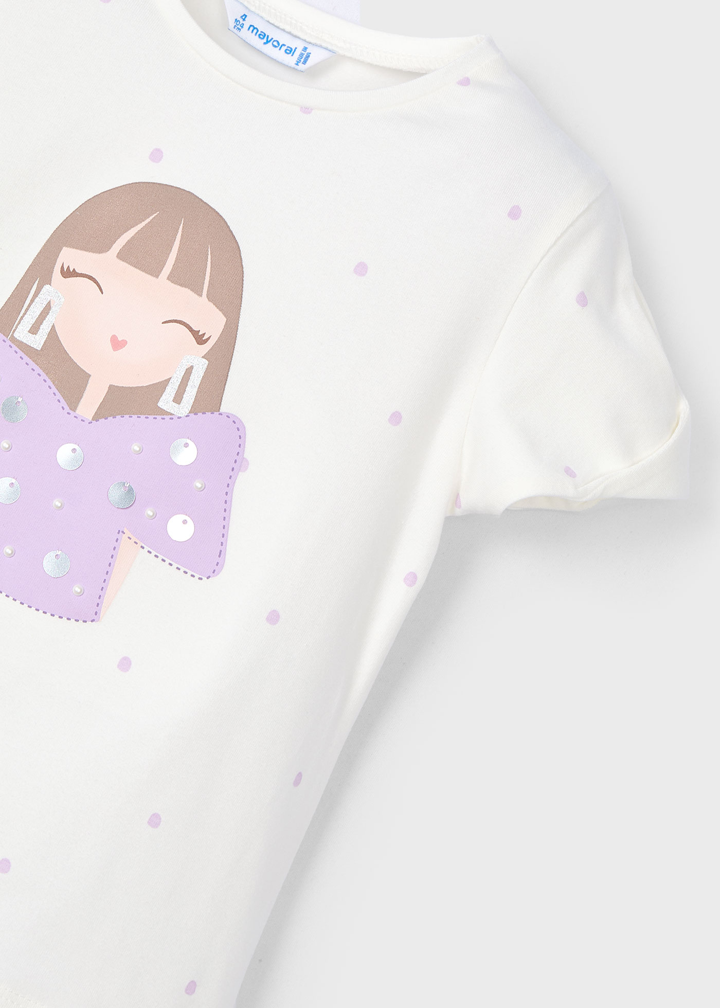 Camiseta muñeca niña