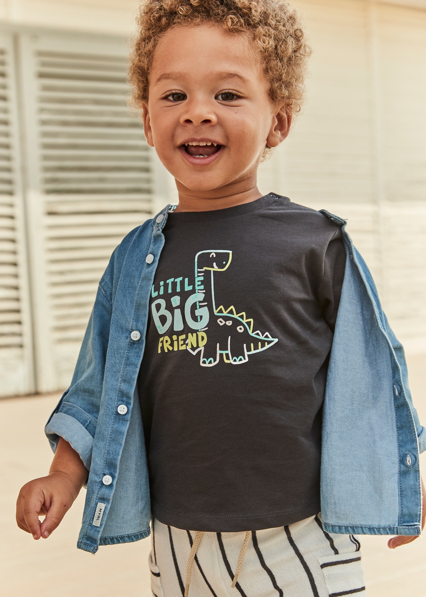 Tricou dinozauri bebe