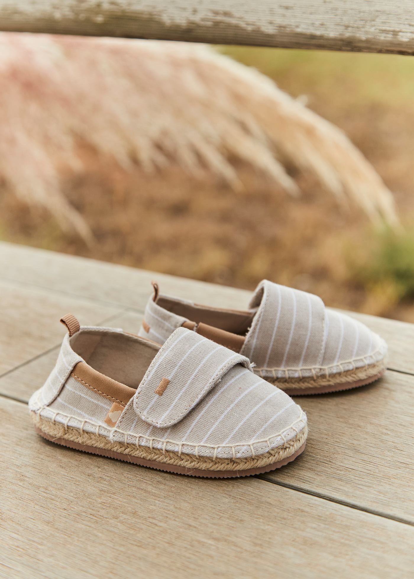 Baby velcro espadrilles