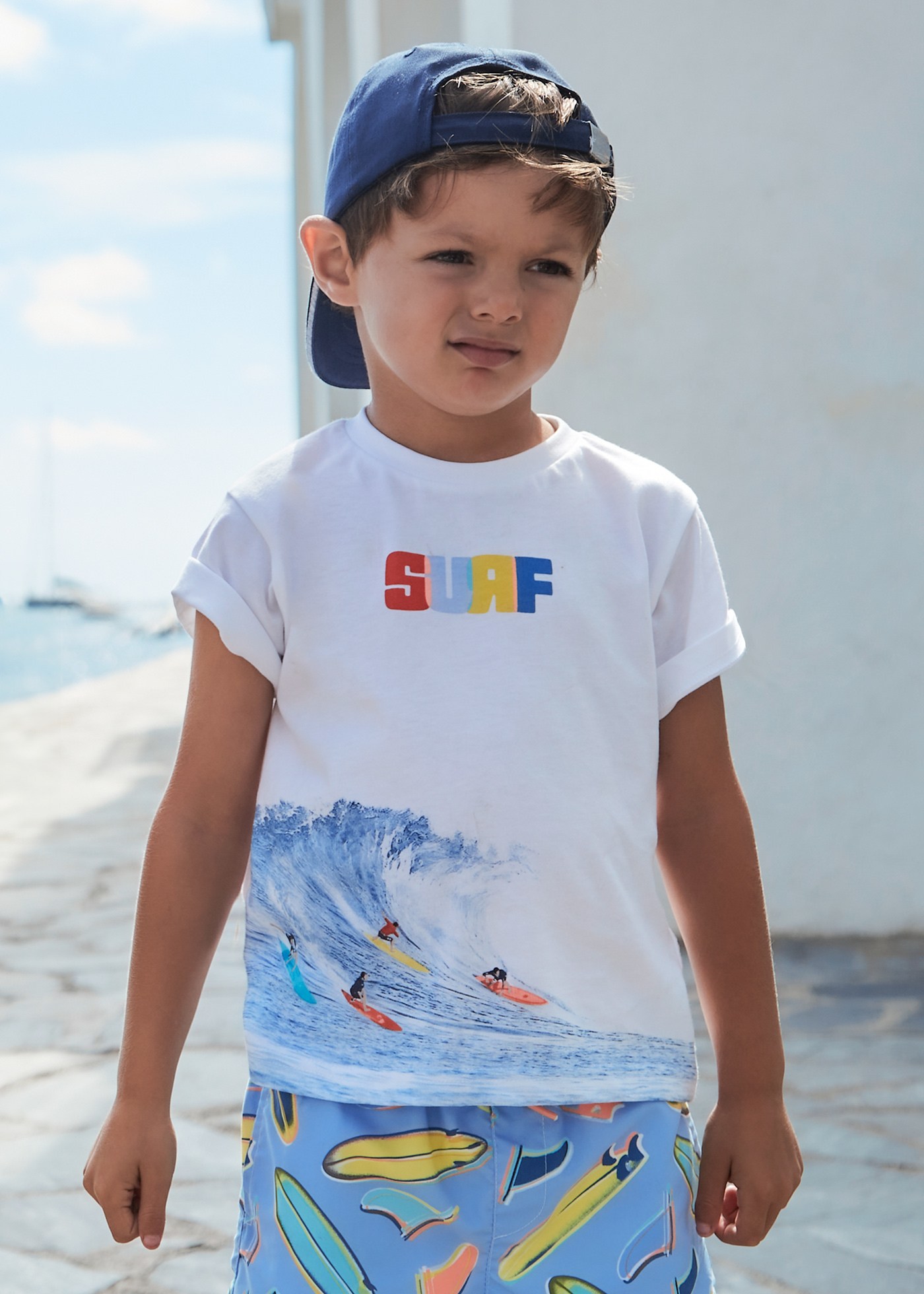 Playera ola niño