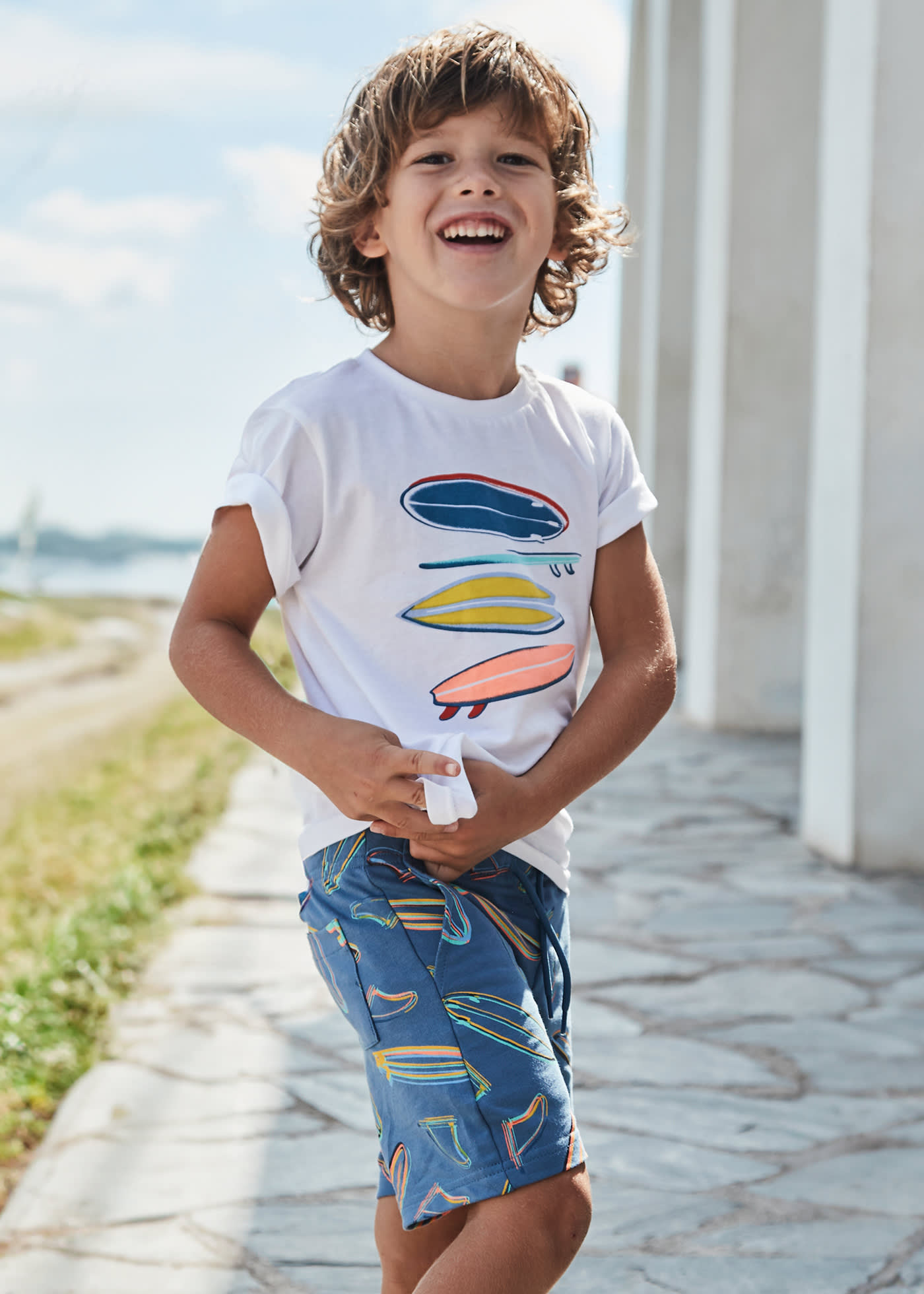 Set bermude si tricou vara baiat