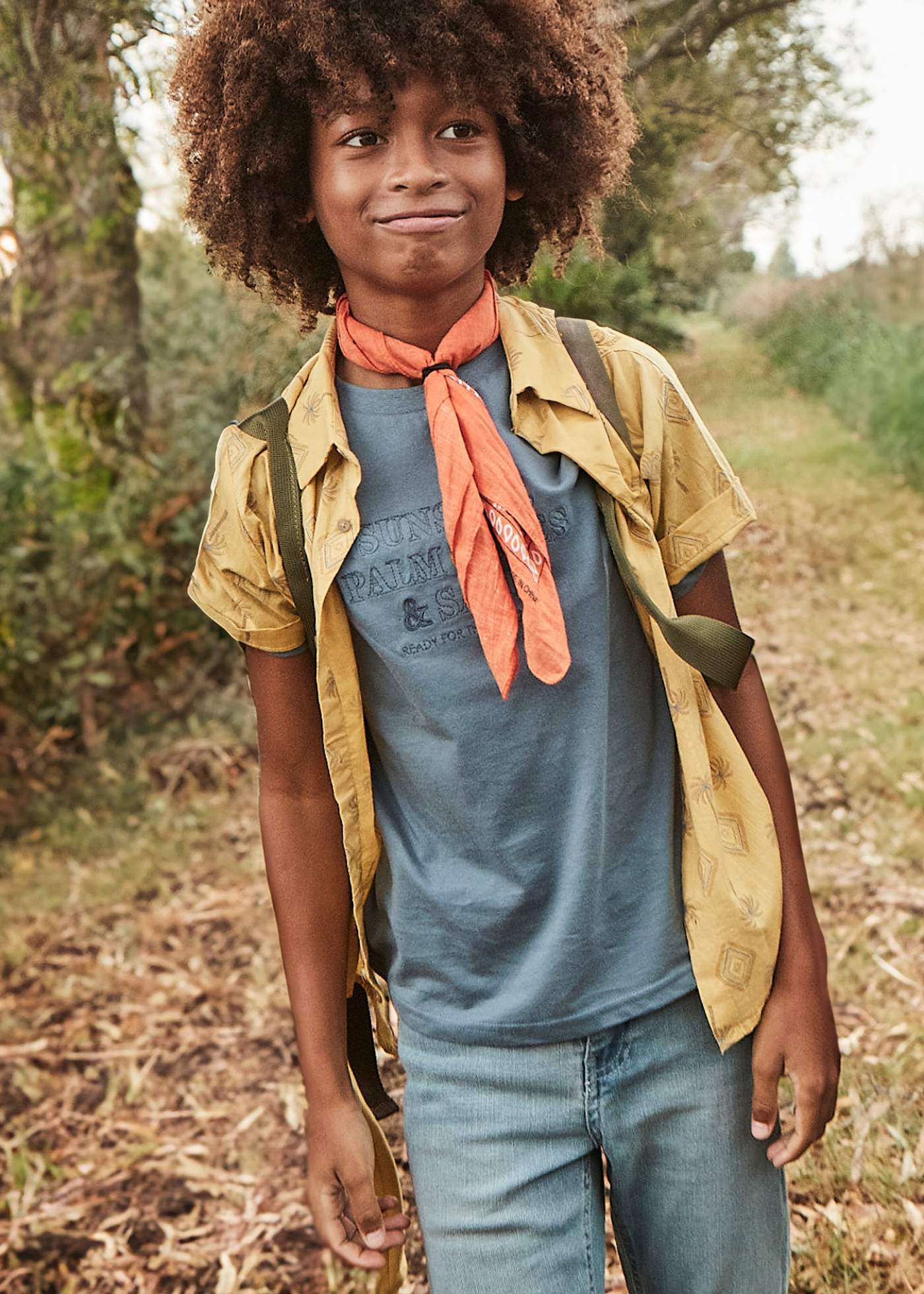 Boy print shirt