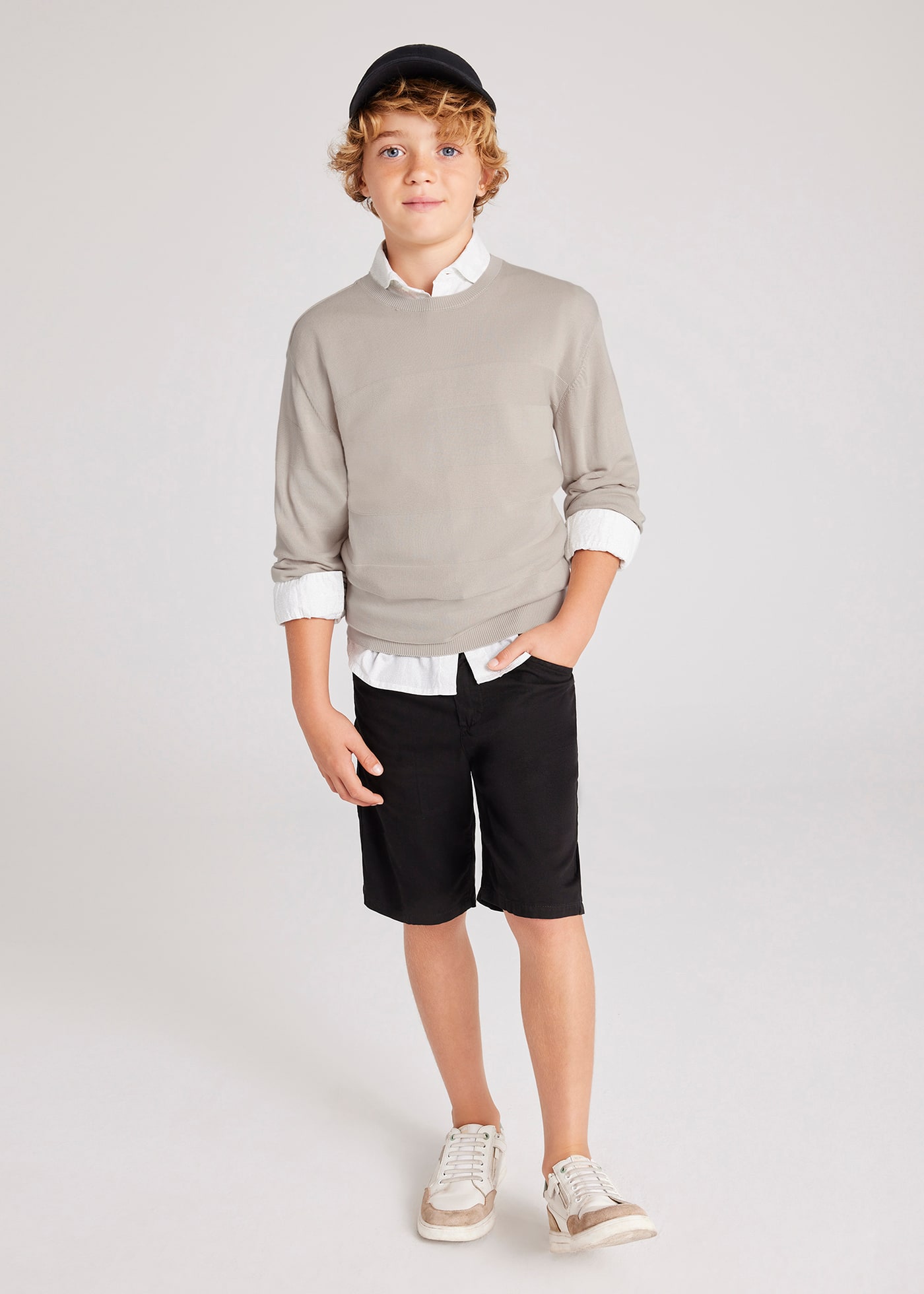 Boy tailored shorts