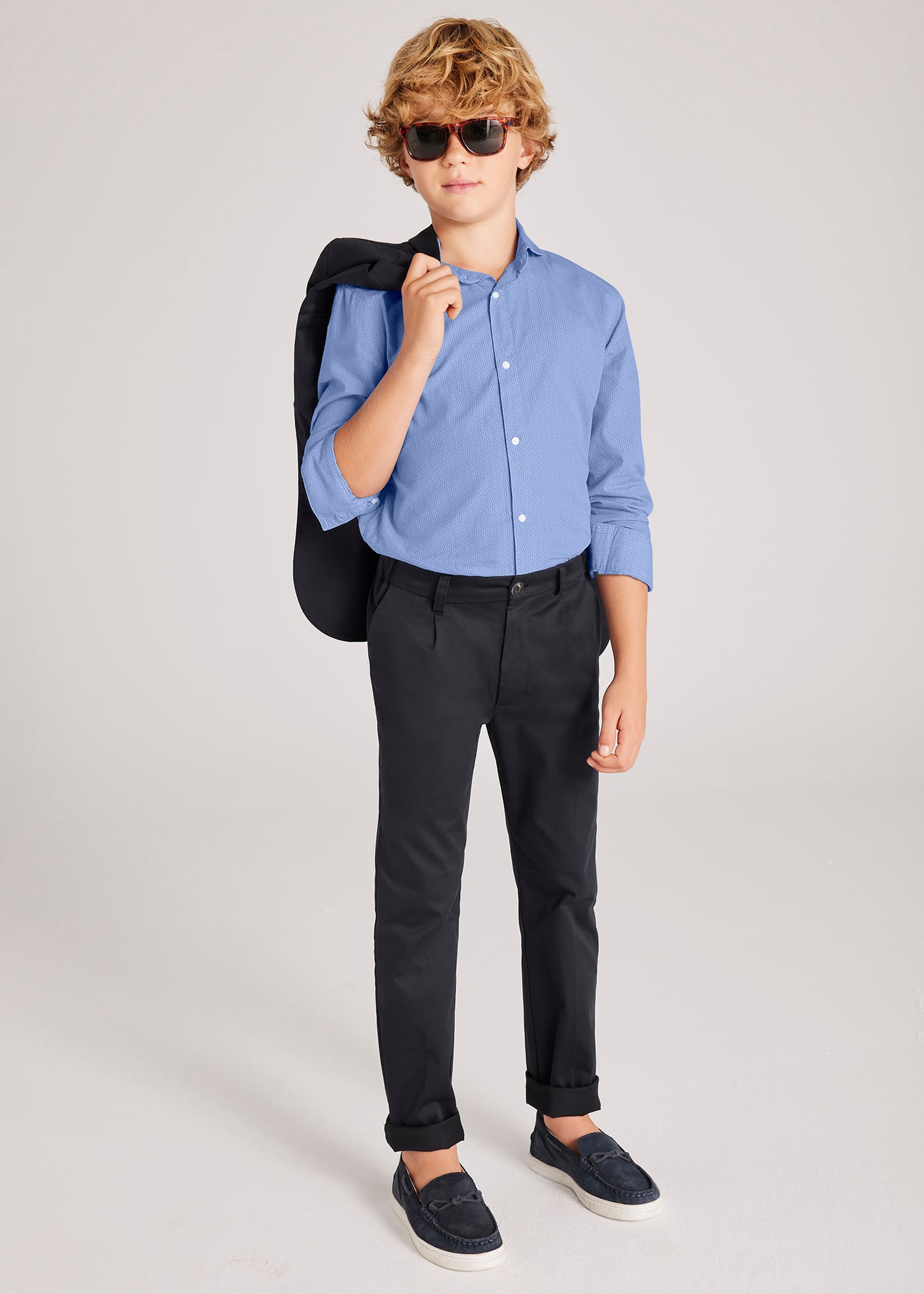 Pantaloni chino ajustabili baiat