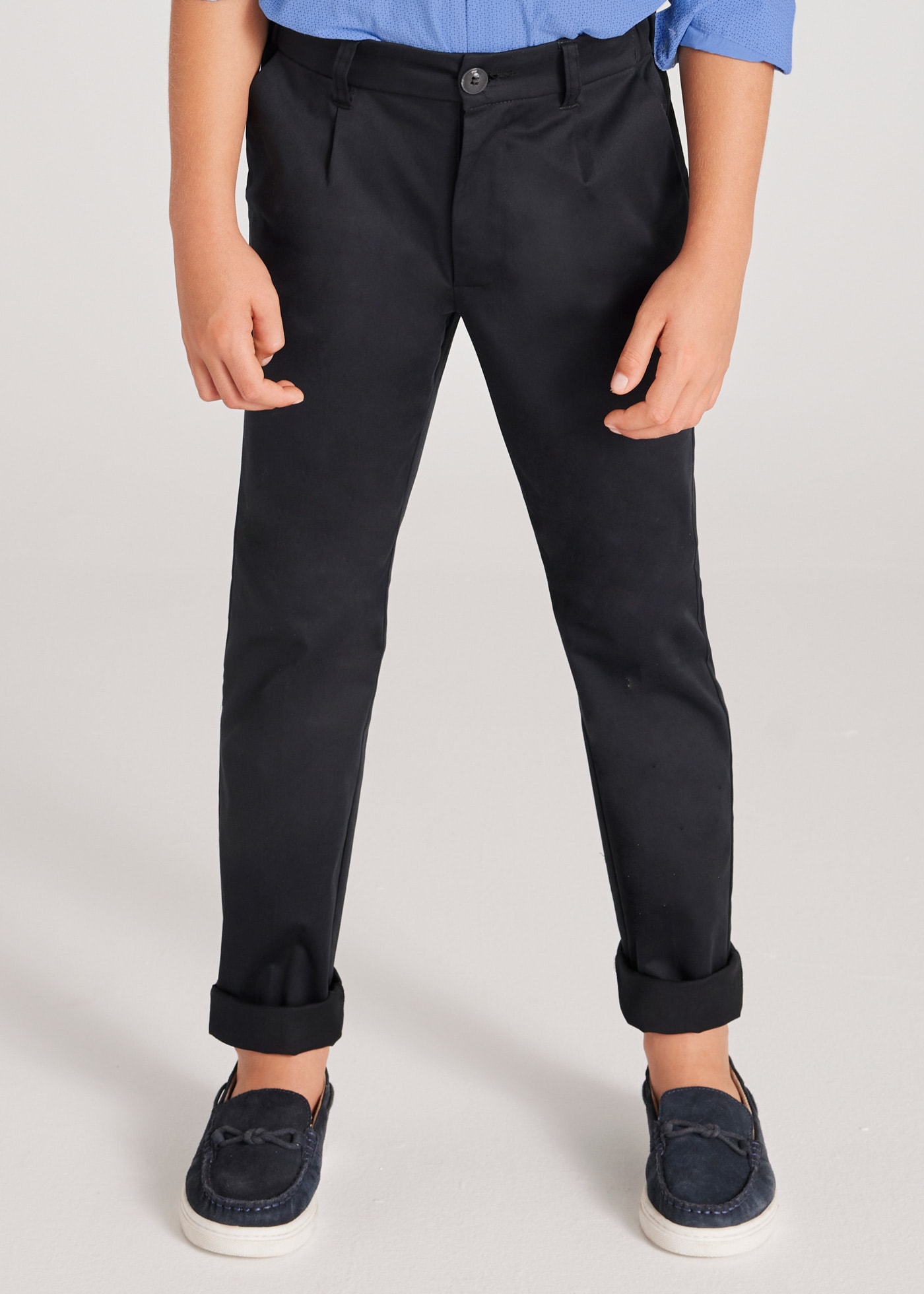 Pantaloni chino ajustabili baiat