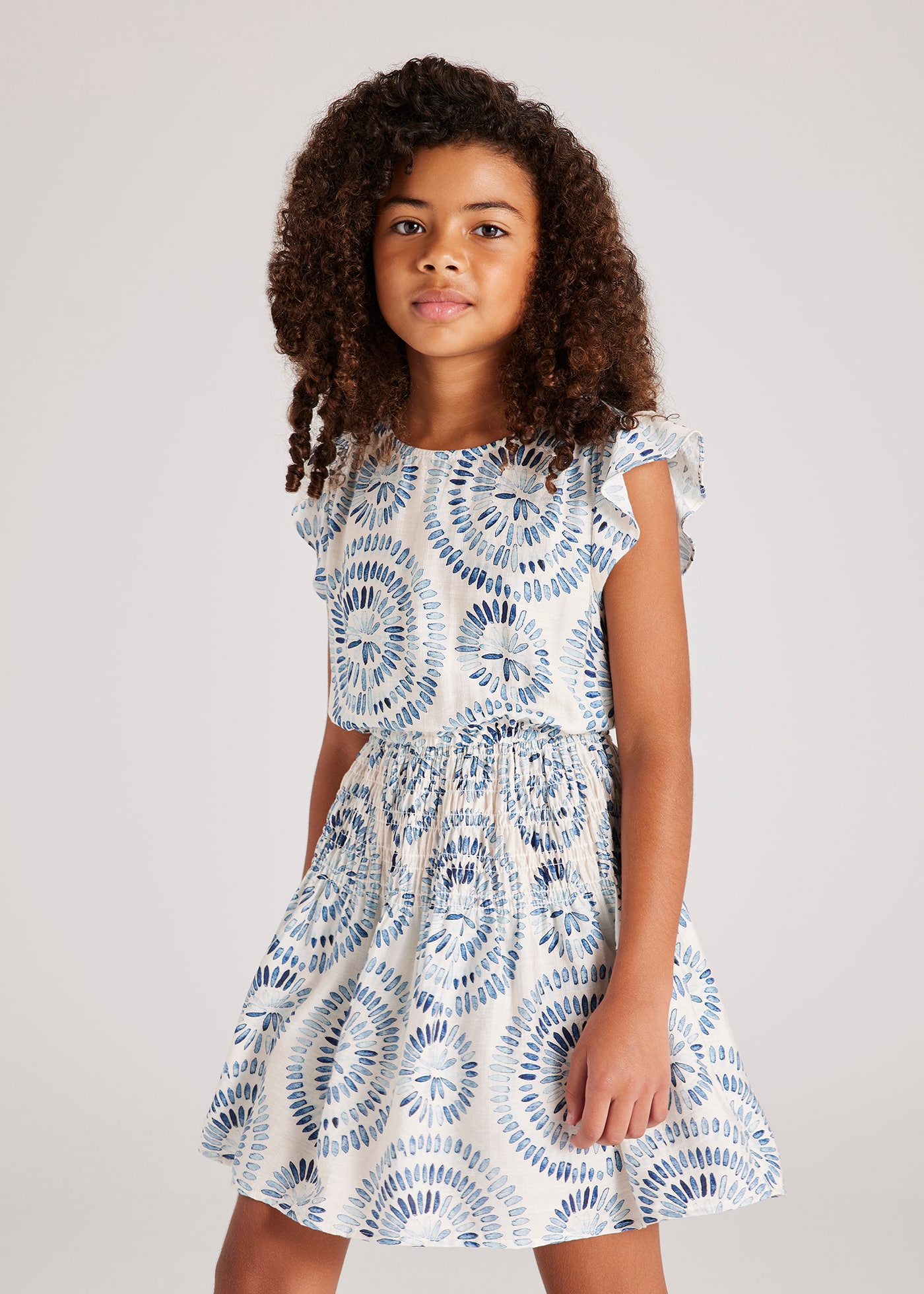 Girl print dress