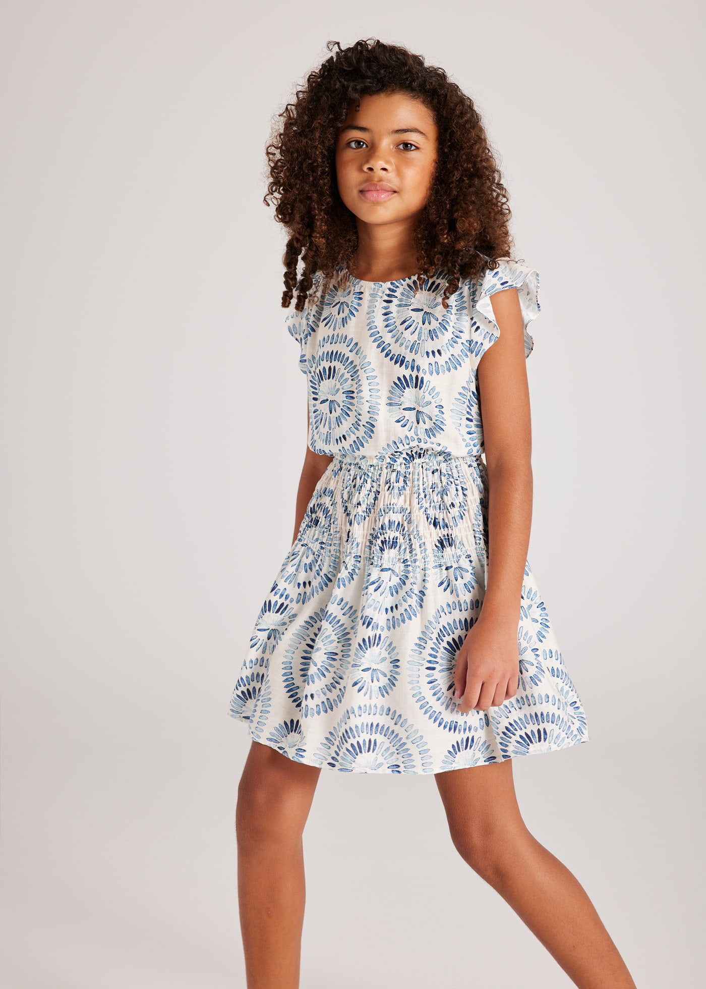 Girl print dress