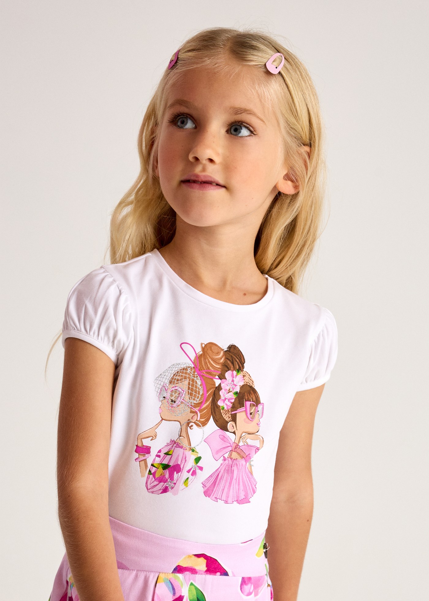 Camiseta gráfica chicas niña