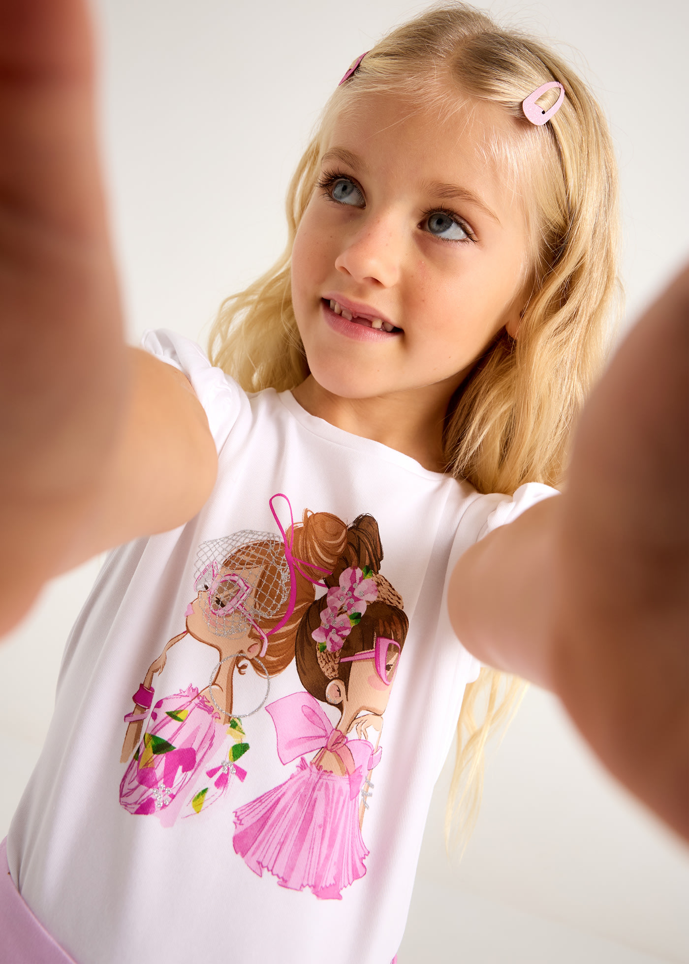 T-shirt graphique fille