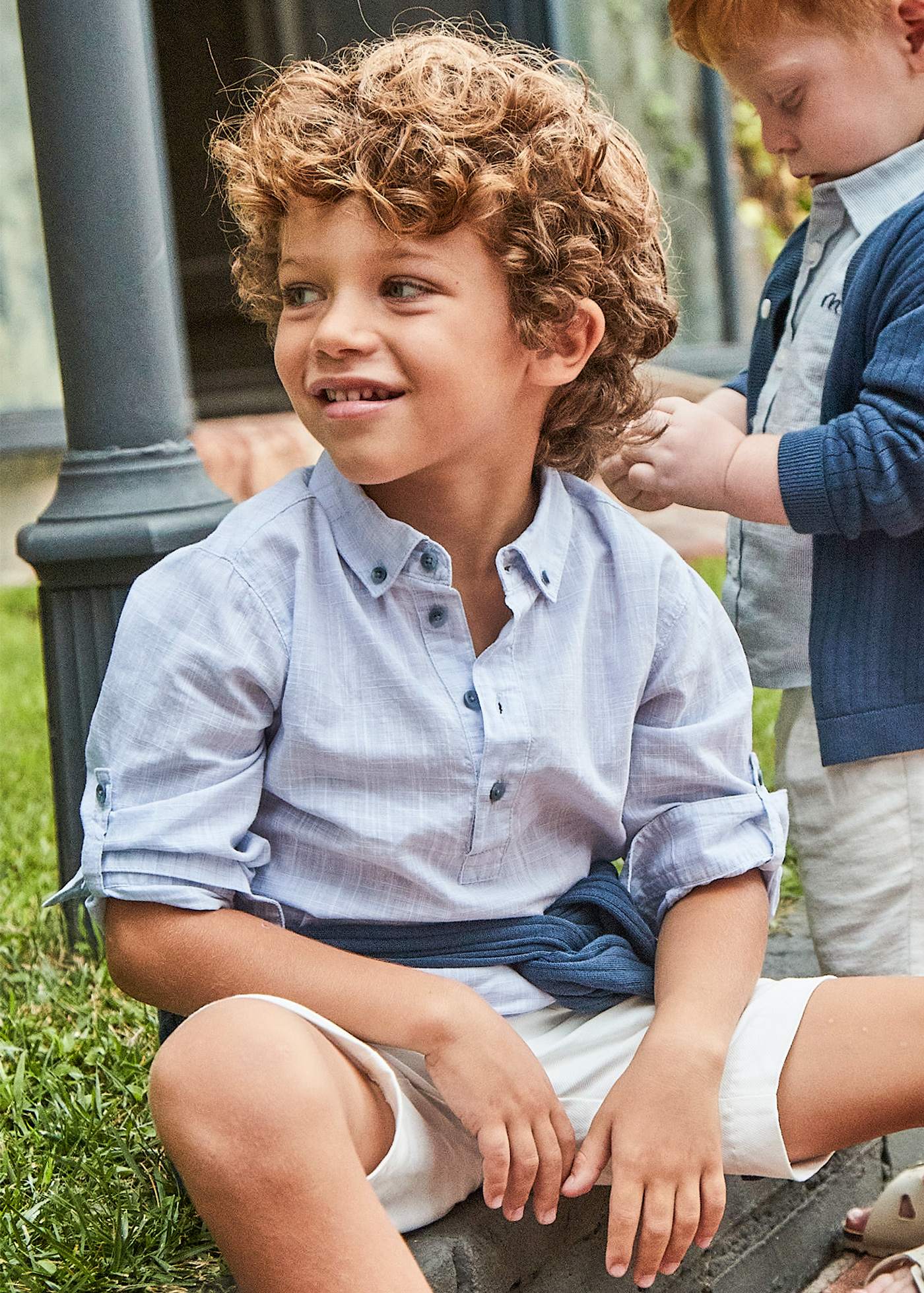 Camisa manga larga niño