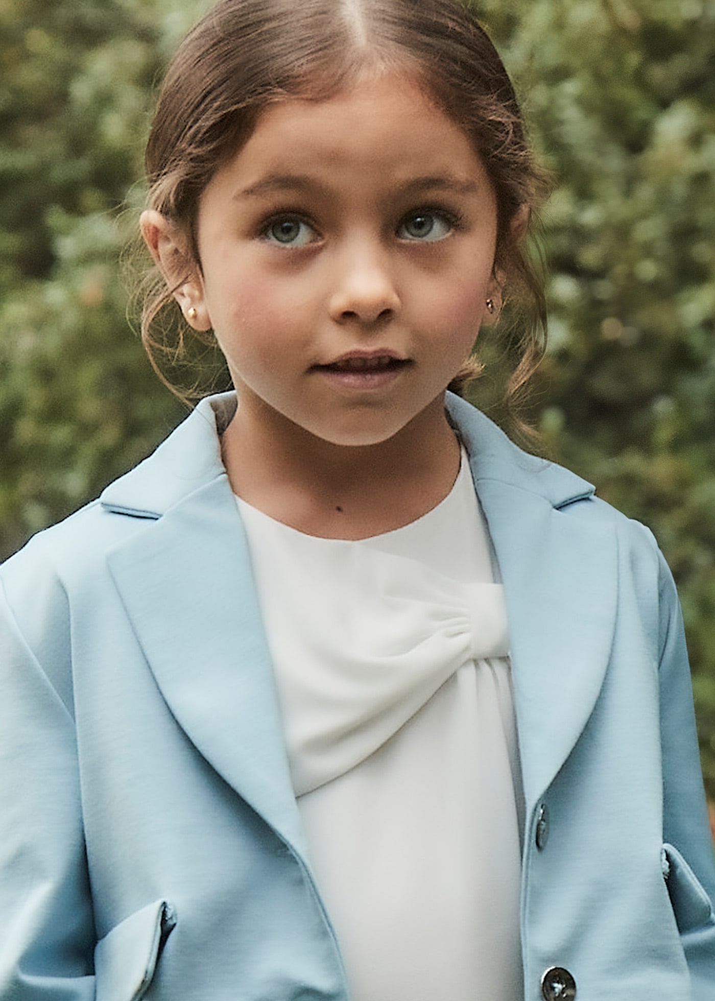 Blusa fiocco bambina
