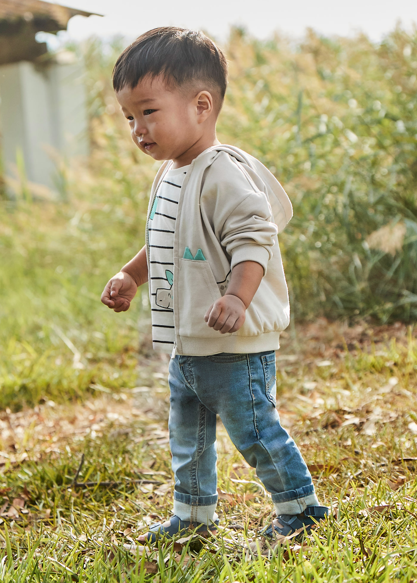 Baby fitted jeans