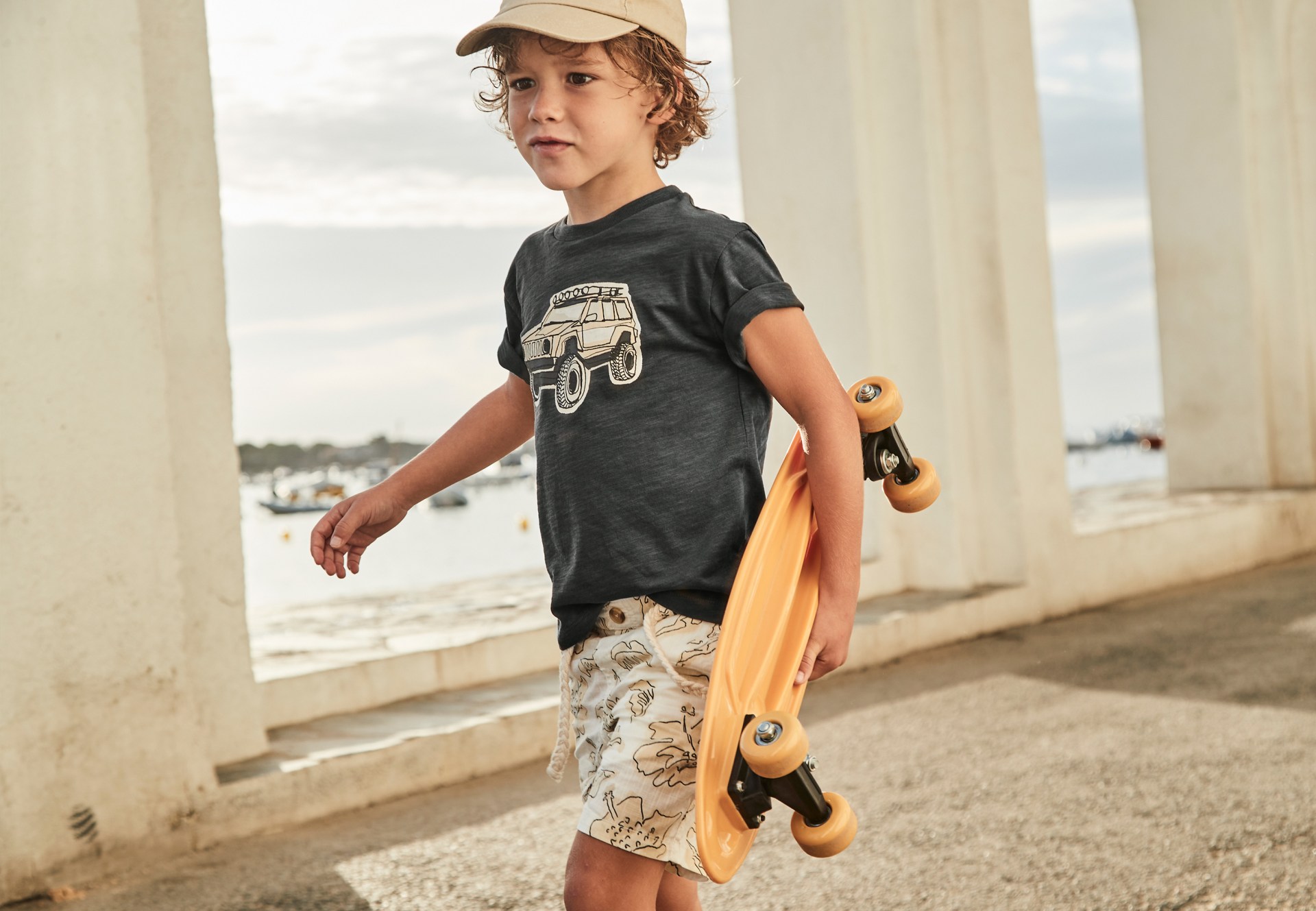 Boy print t-shirt