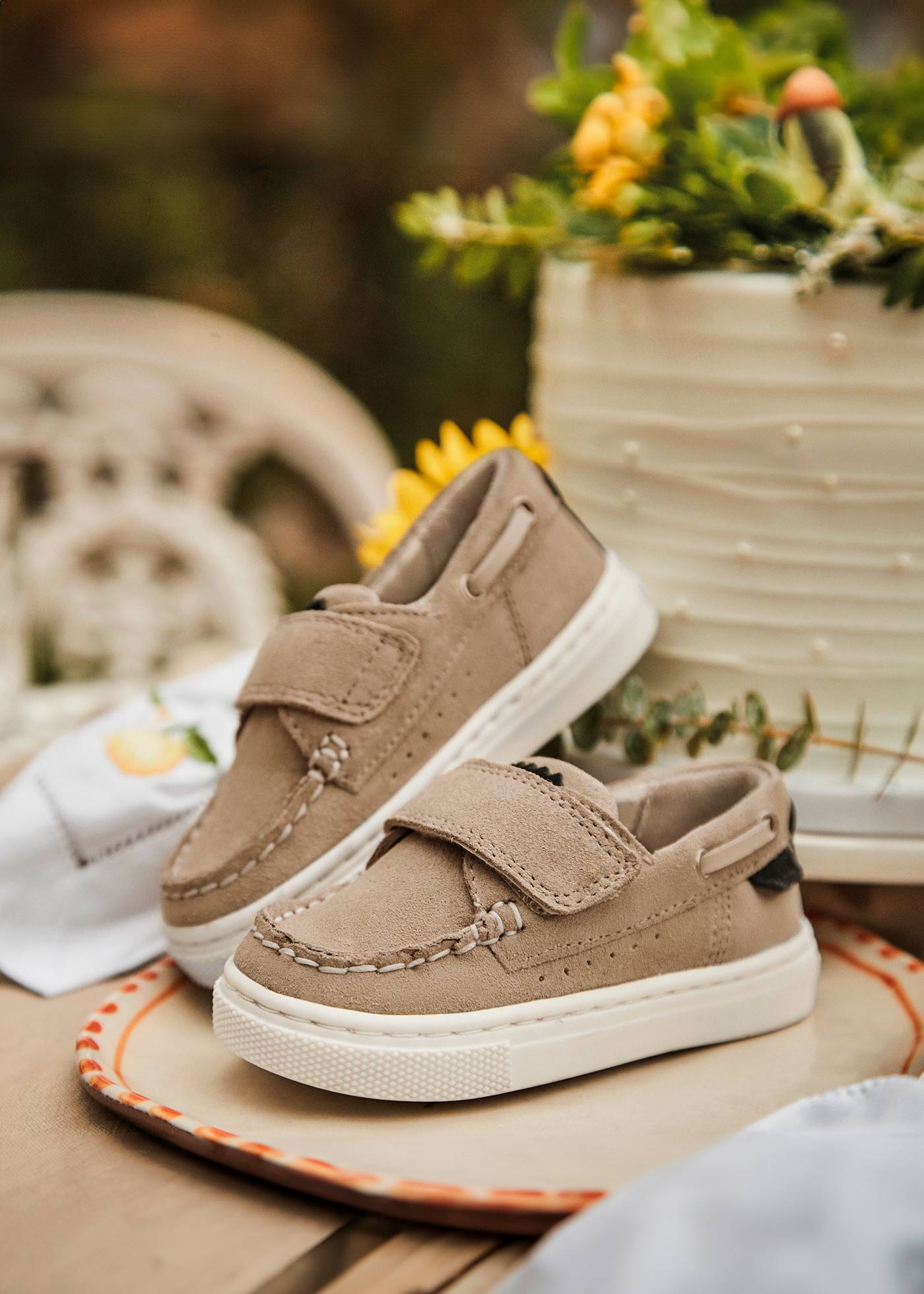 Sapatos de vela bebé