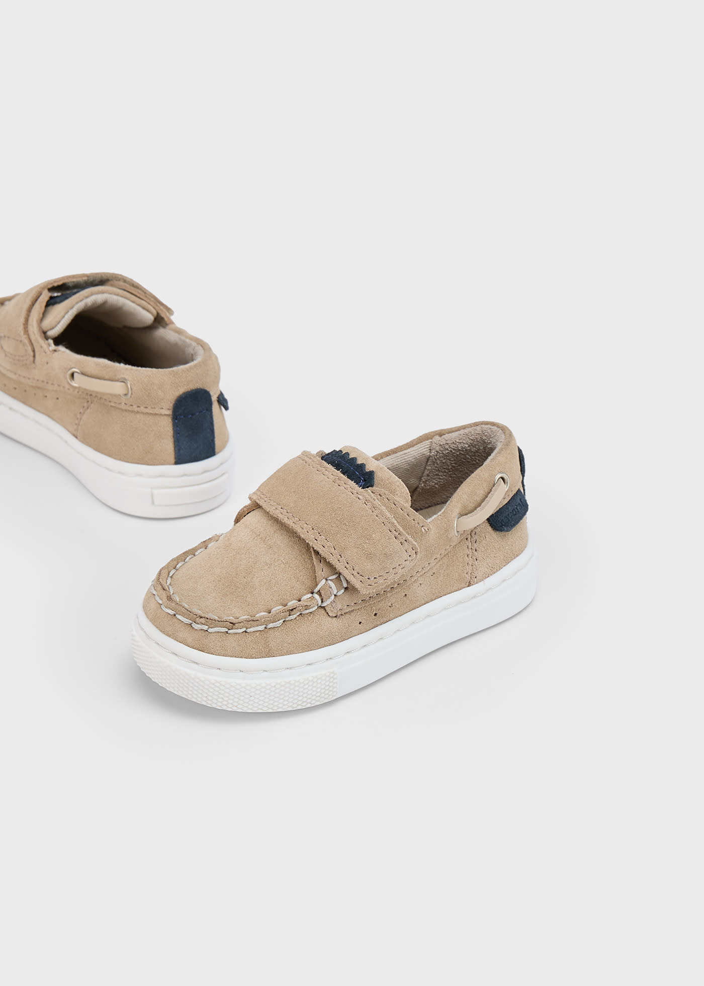 Buty marynarskie zamszowe casual dla niemowlęcia