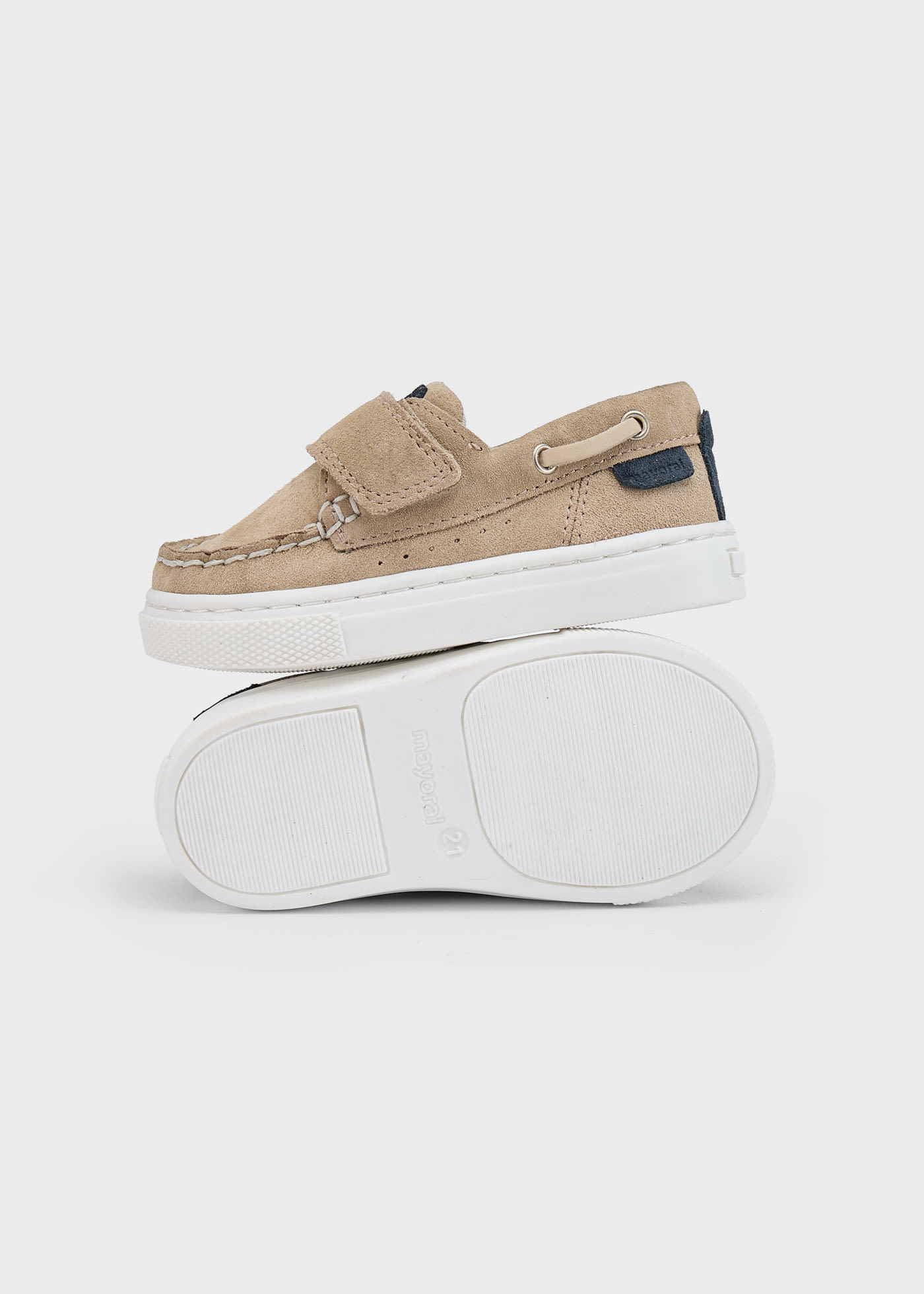 Buty marynarskie zamszowe casual dla niemowlęcia
