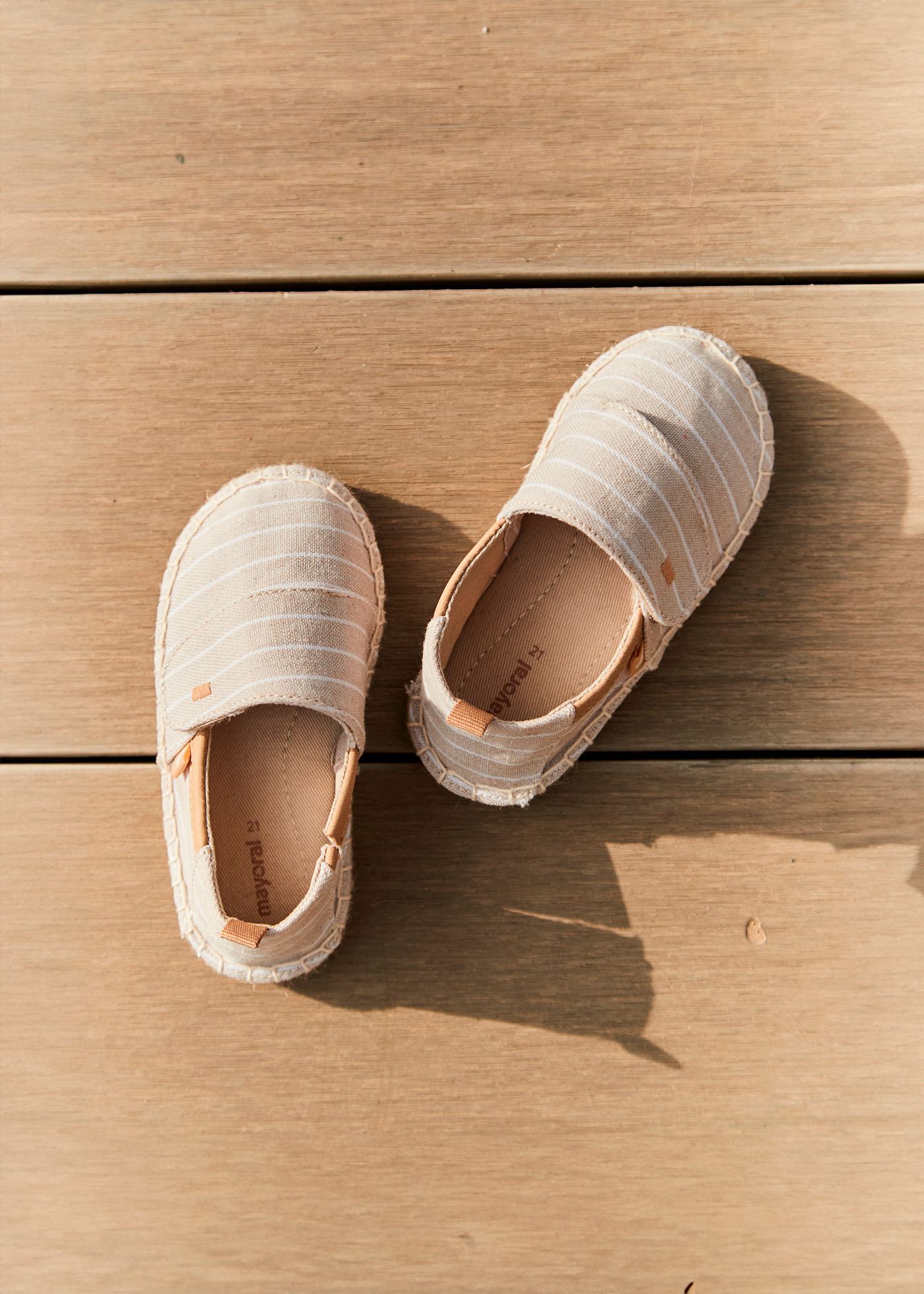 Baby velcro espadrilles