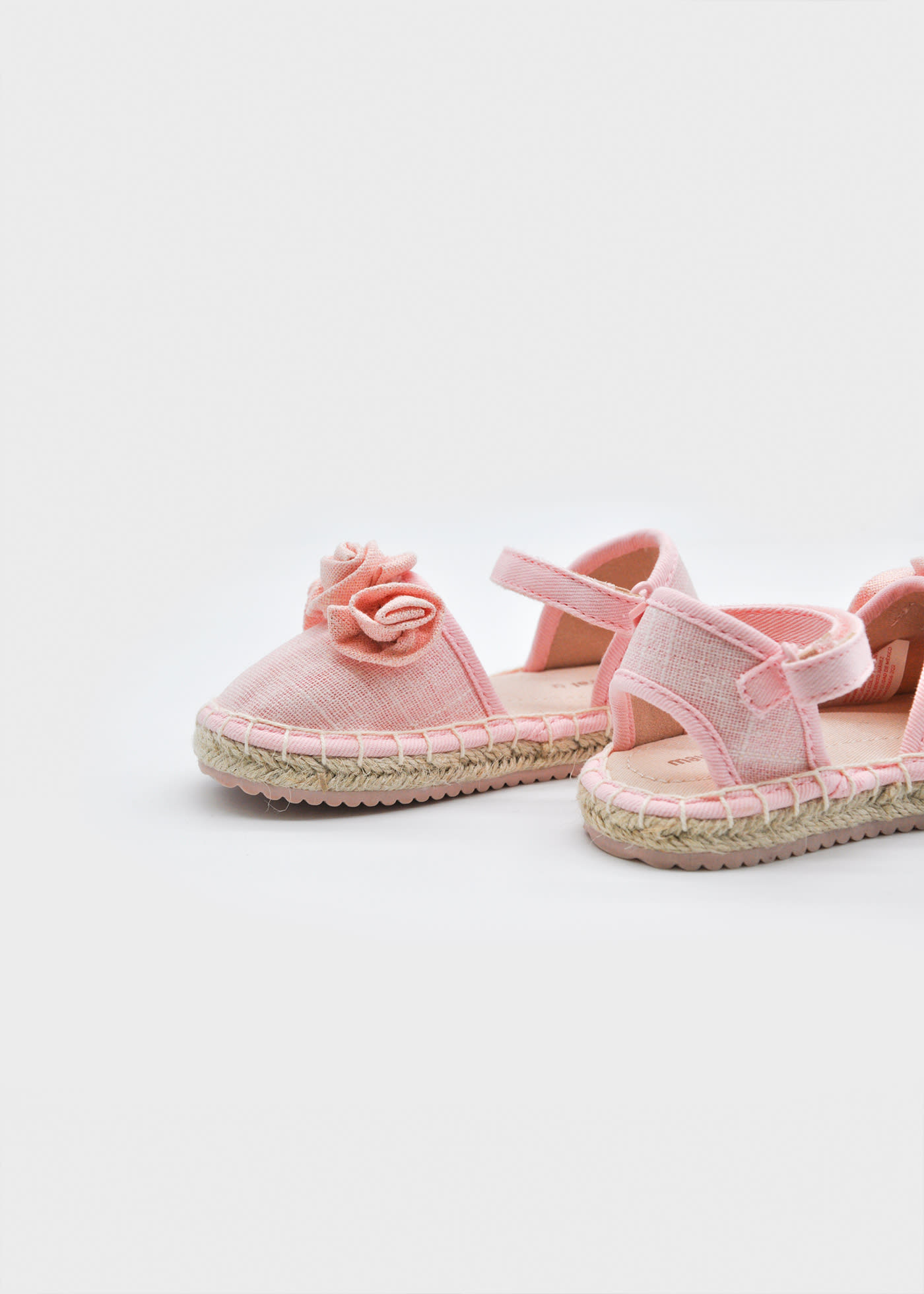 Espadrile flori bebe