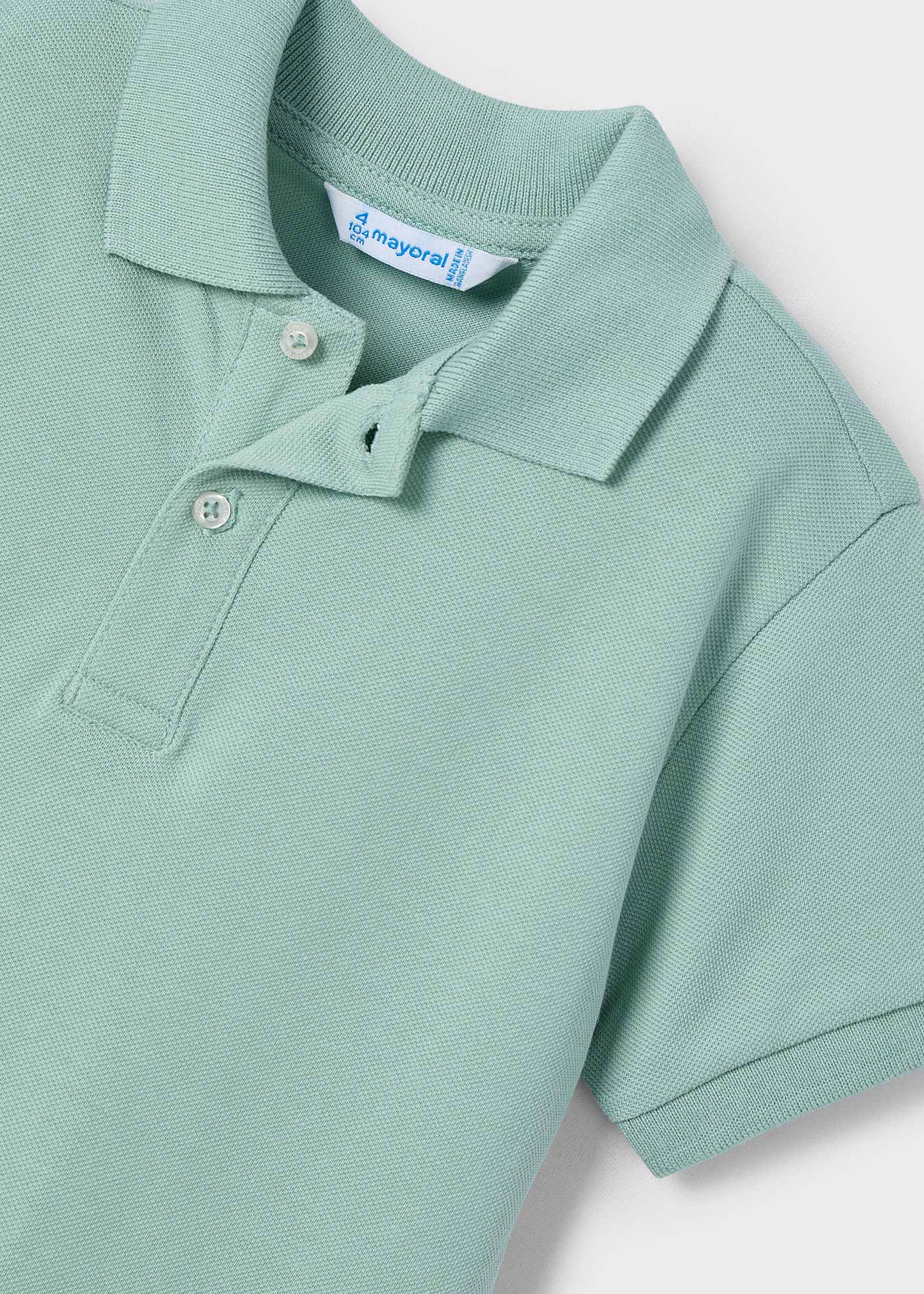 Boy basic polo shirt