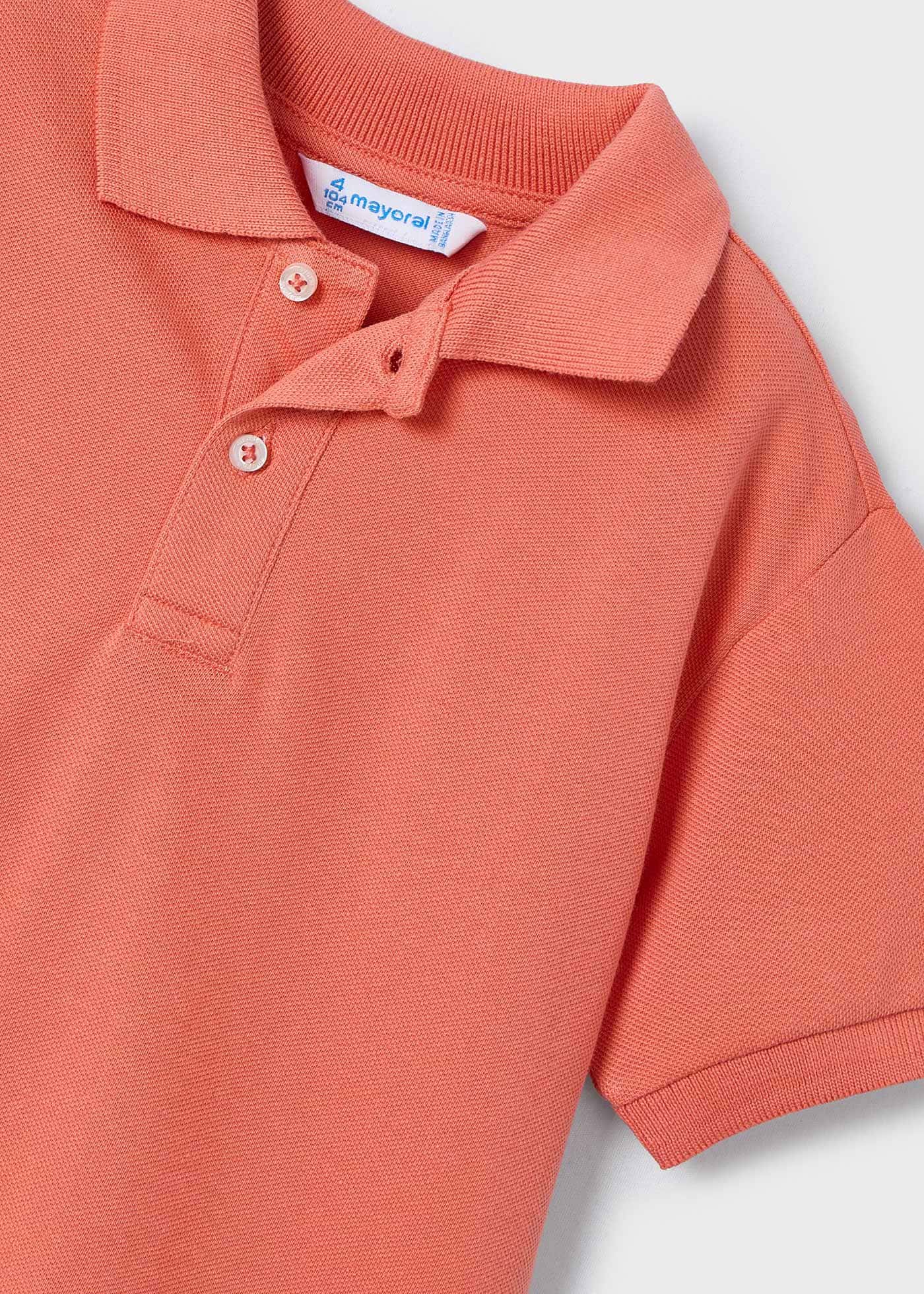 Boy basic polo shirt