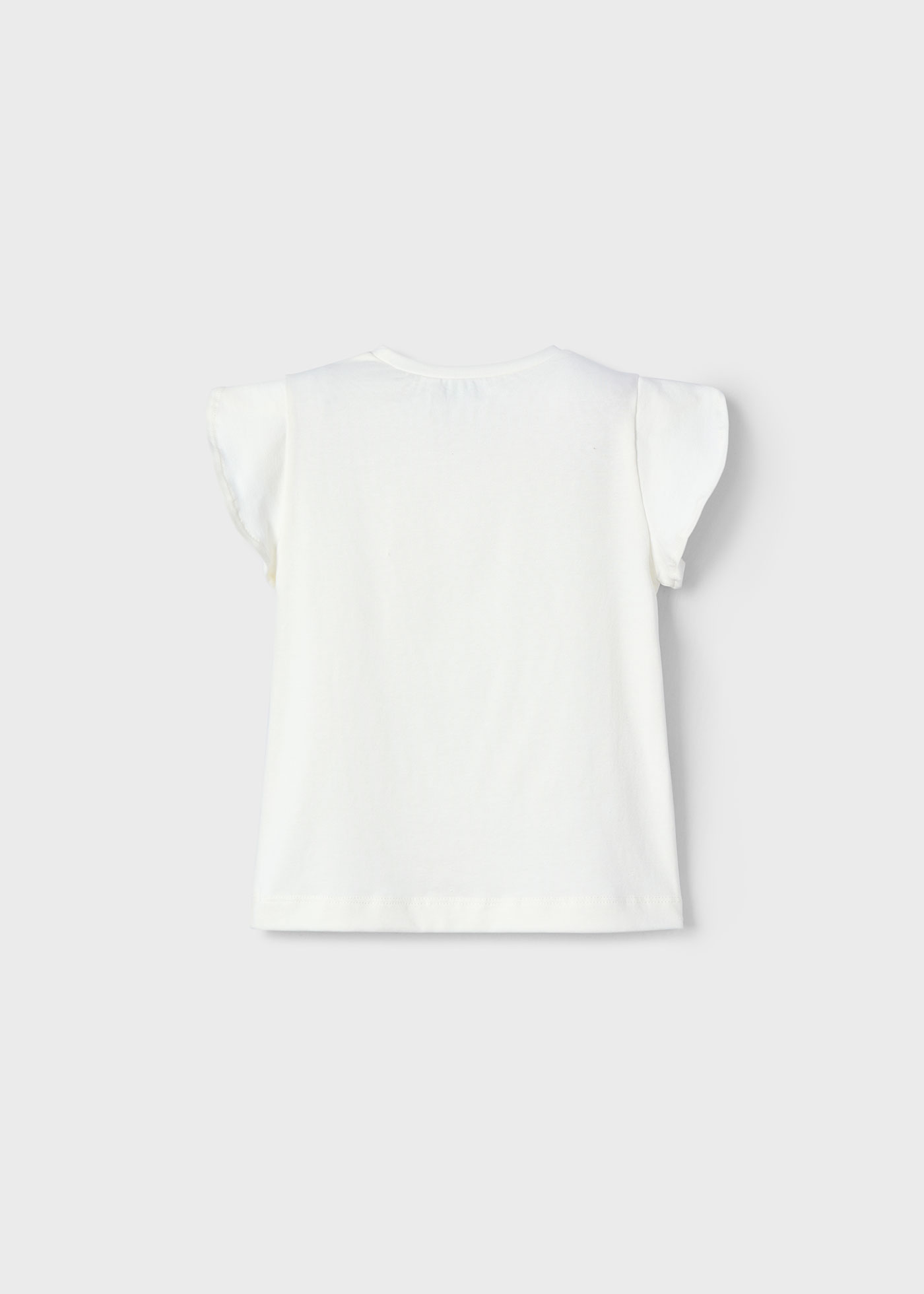 Tricou cu aplicatie fetita