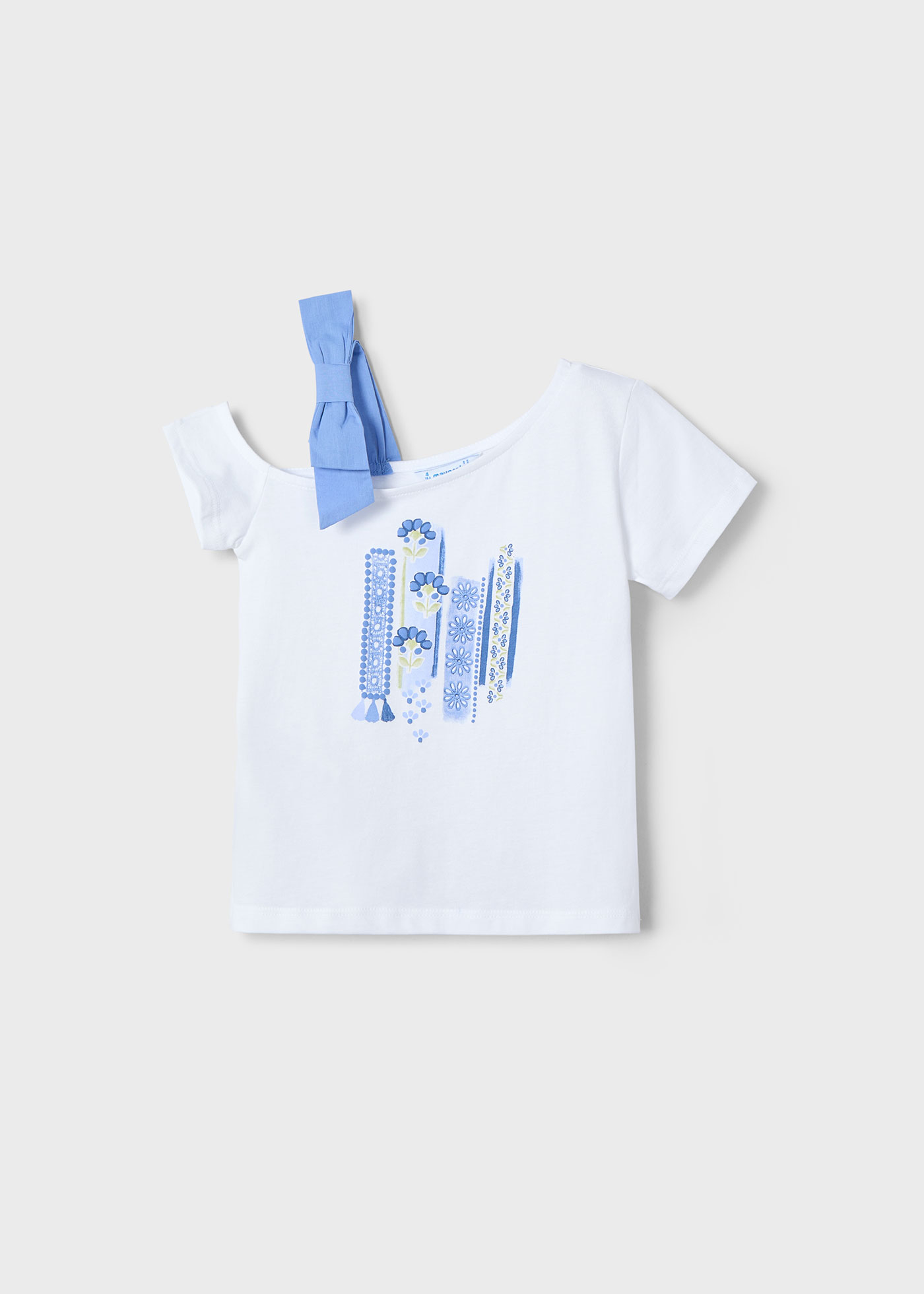 Camiseta asimétrica niña