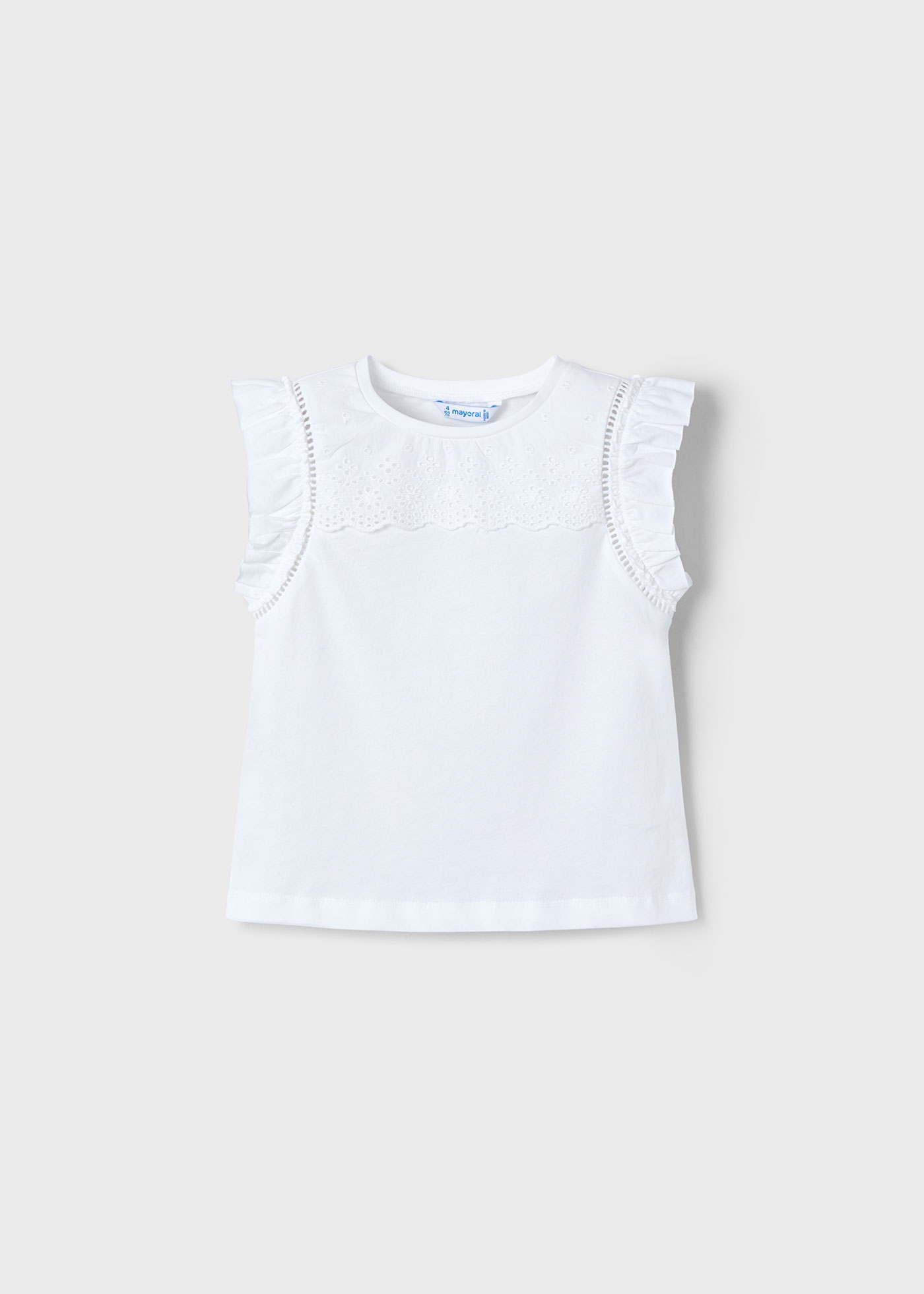 T-shirt perfurados menina
