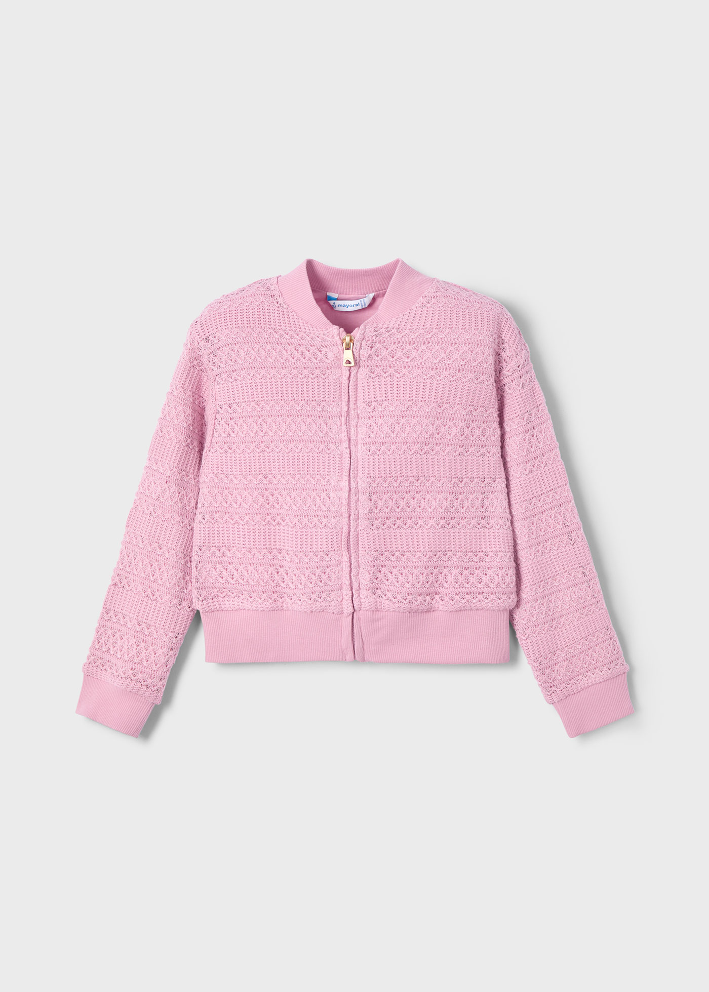 Яке Crochet за момиче