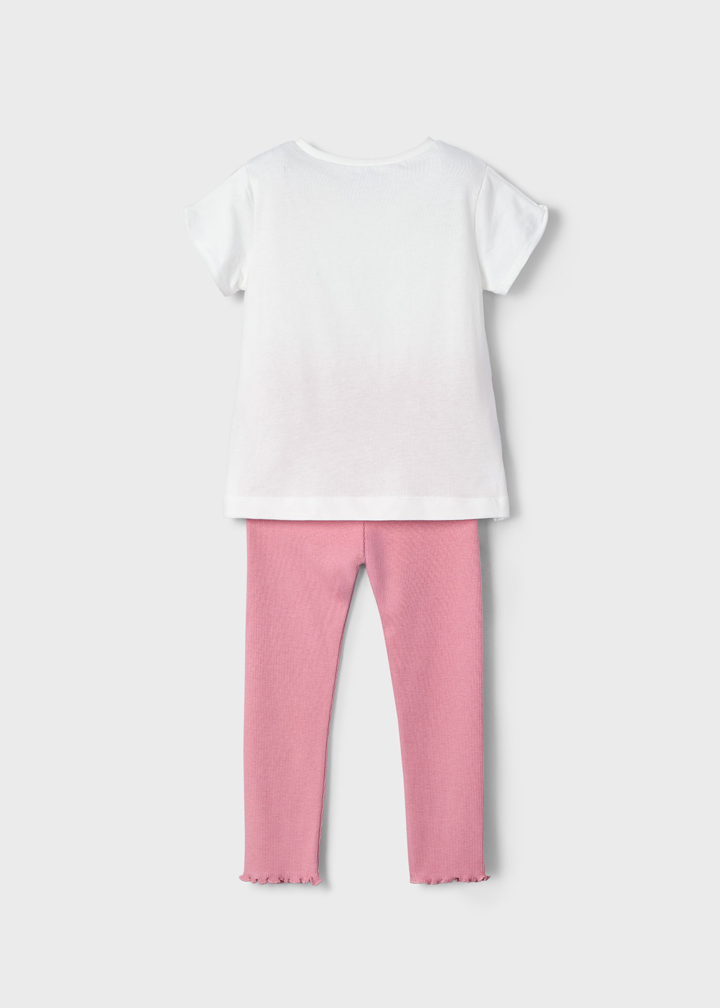 Conjunto legging e t-shirt cachorro menina