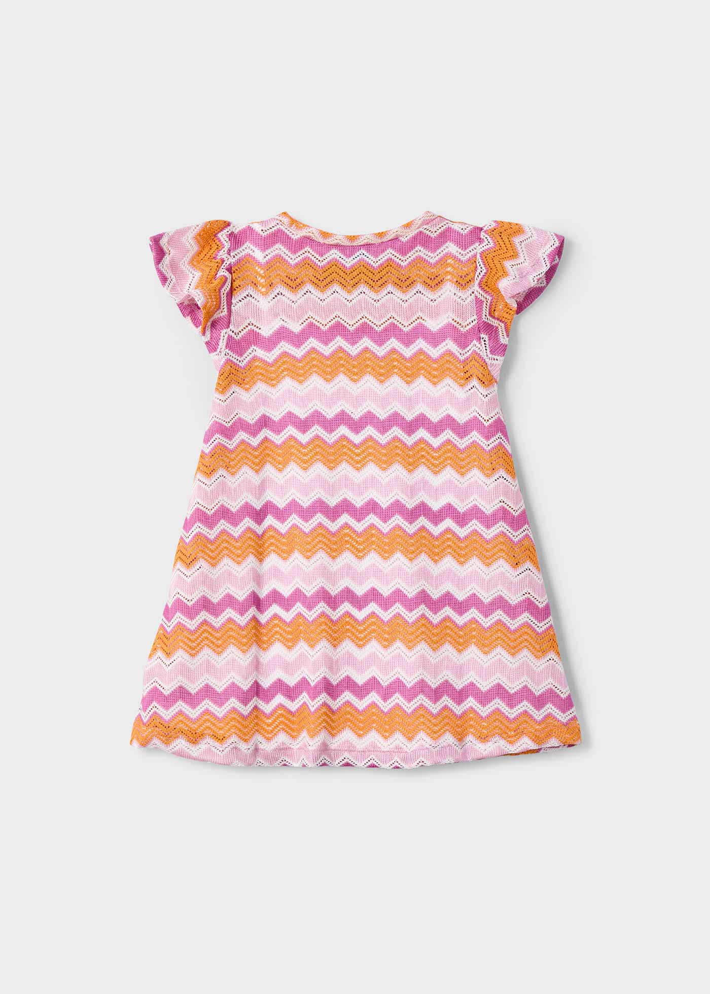 Robe zigzag fille