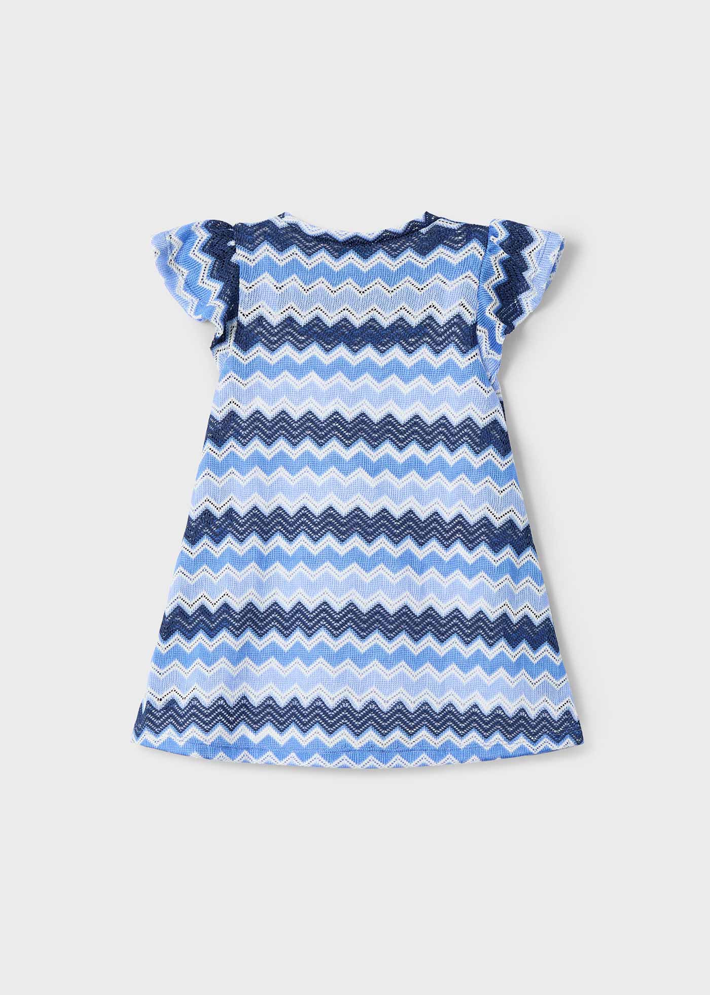 Robe zigzag fille