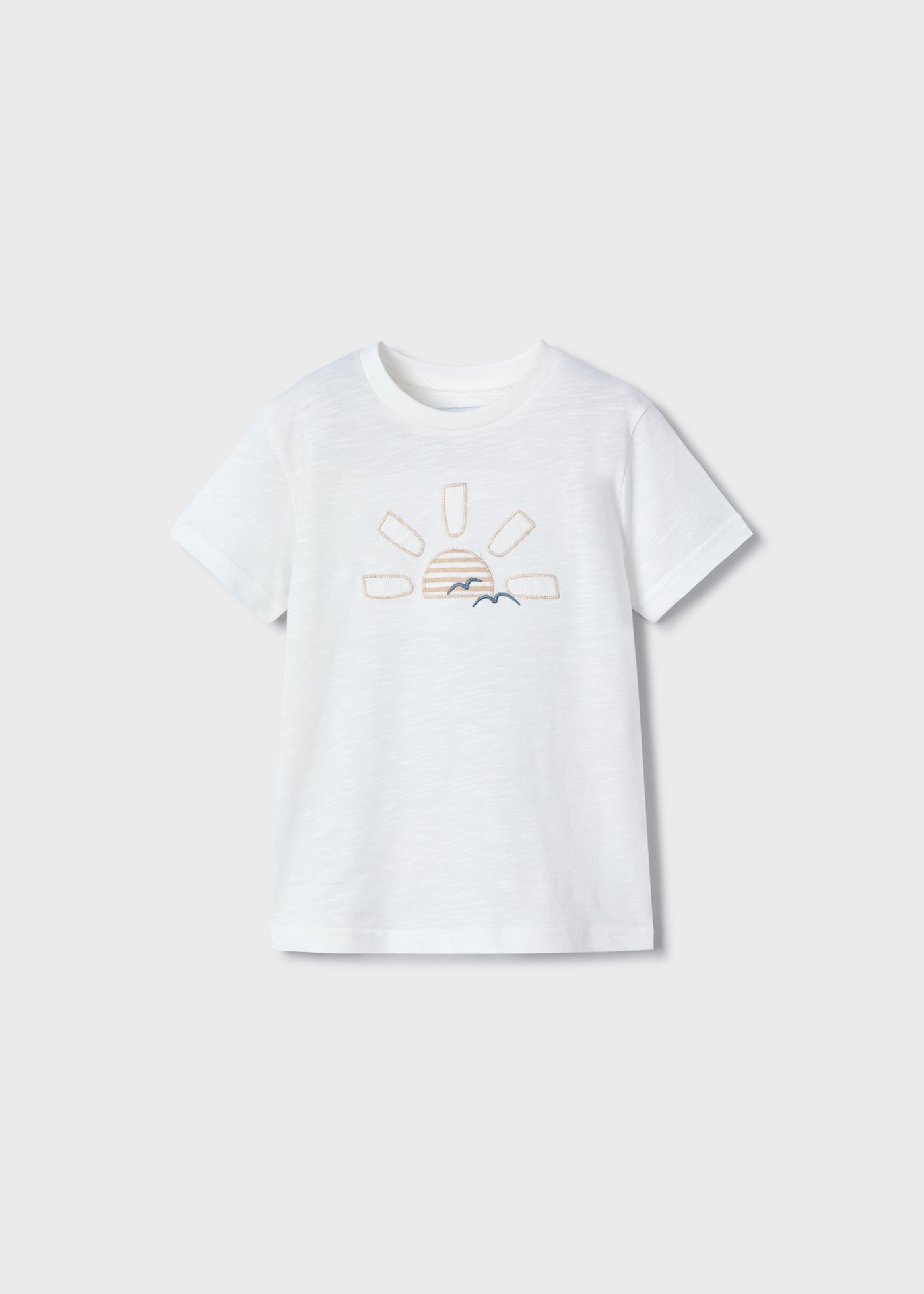 Camiseta aplique niño