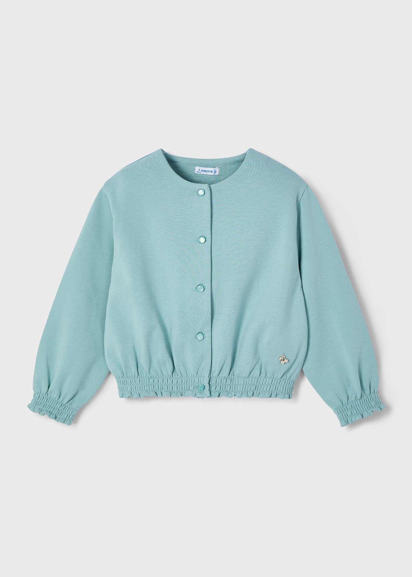 Cardigan punto bambina