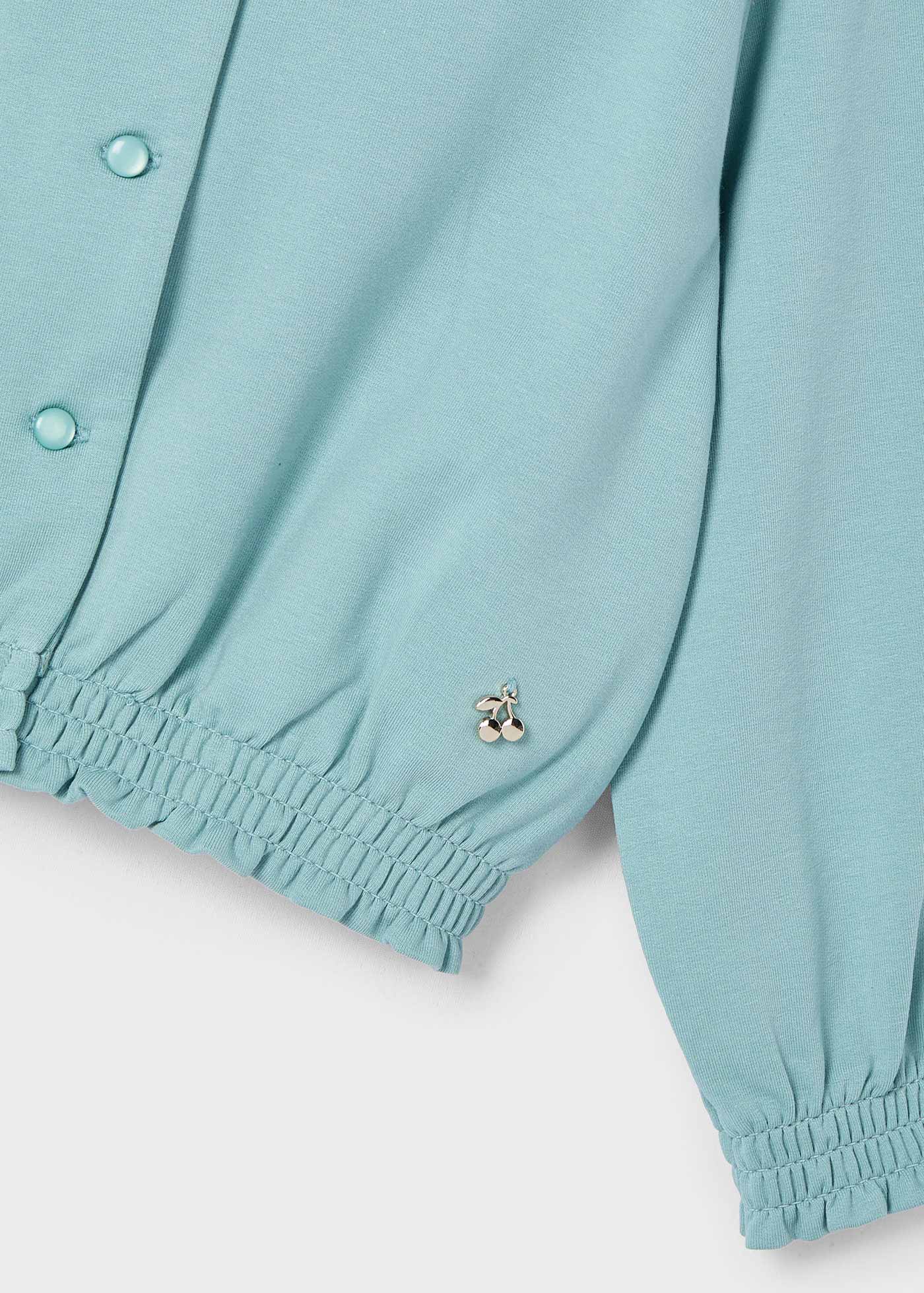 Cardigan punto bambina