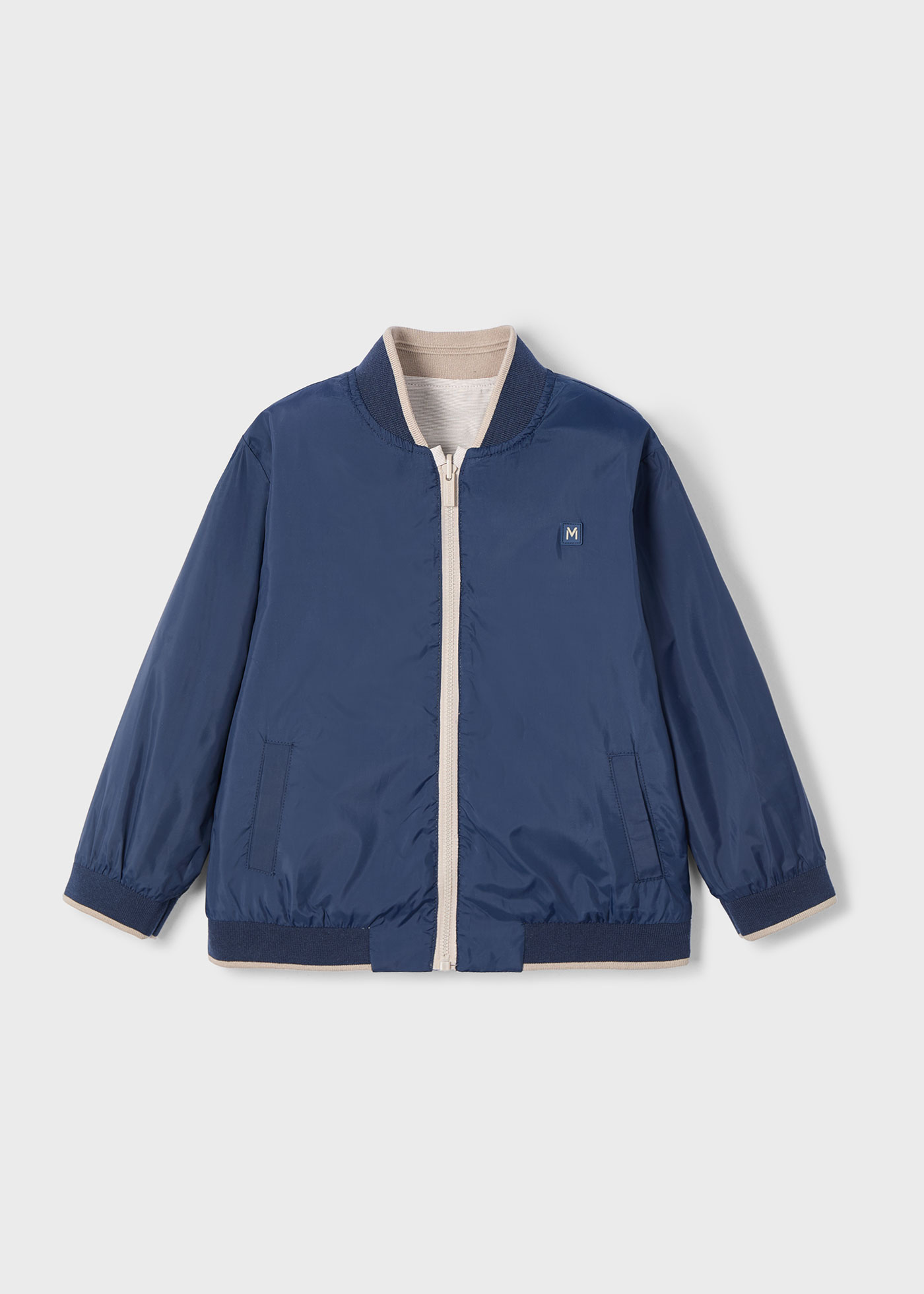 Boy reversible bomber jacket