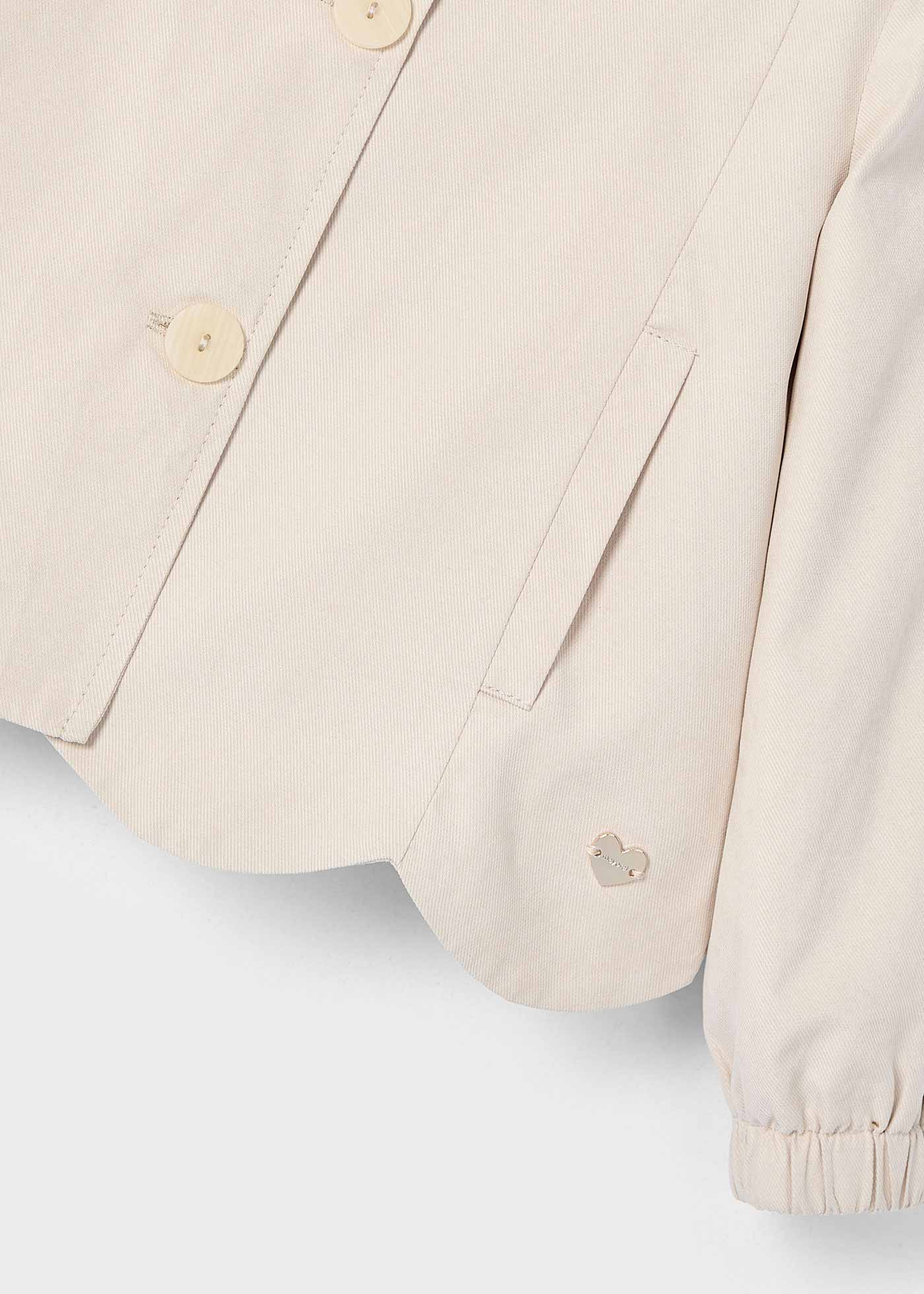 Gabardina corta ondas niña