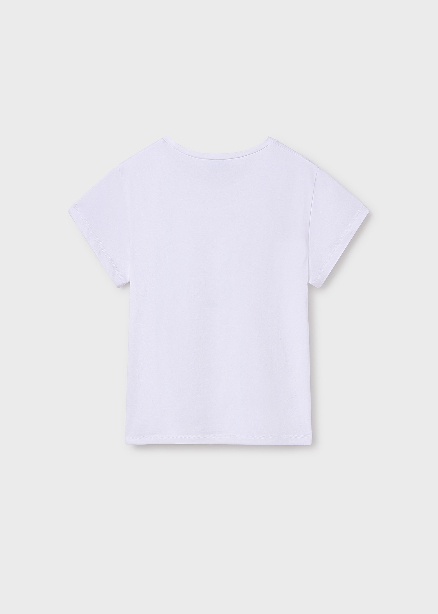 Girl T-Shirt with Metallic Letters