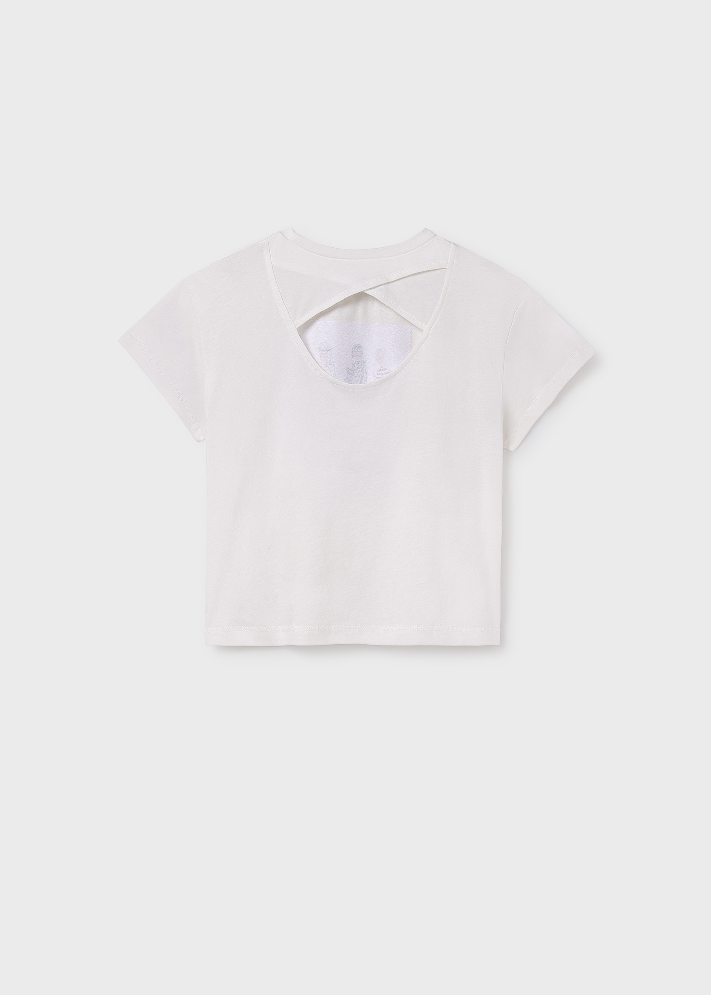 Camisola costas cruzadas rapariga