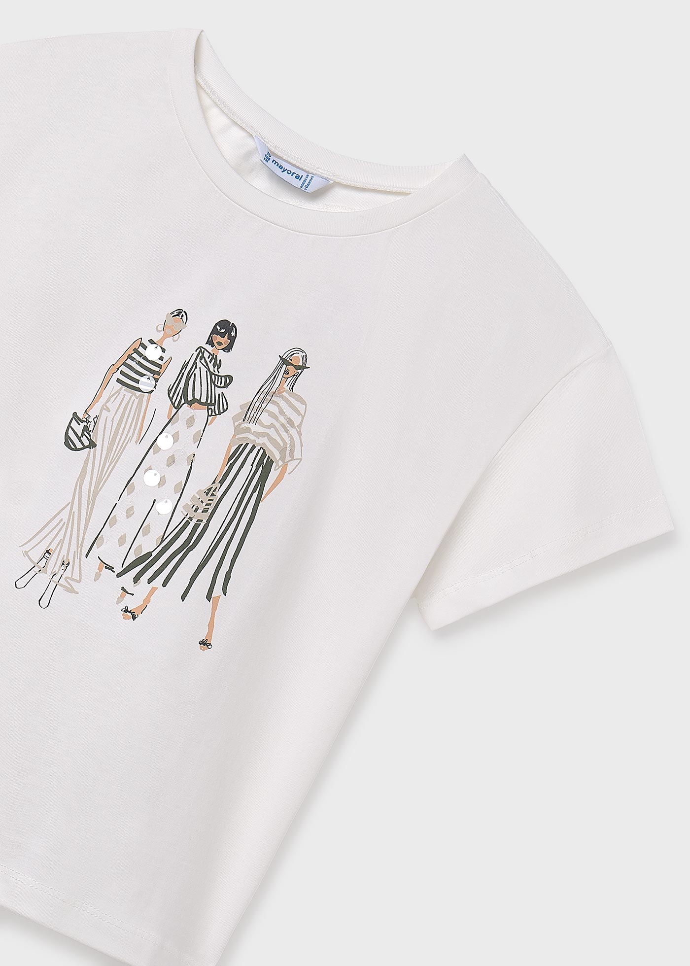 T-Shirt Nieten Teenager Mädchen