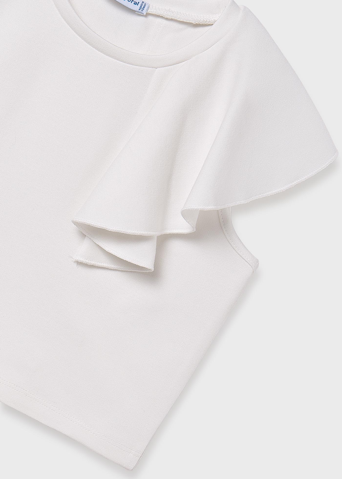 Tricou volane fata