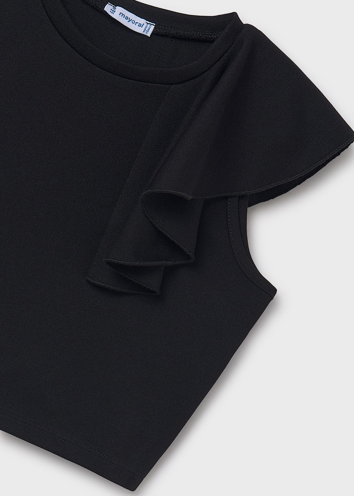 Tricou volane fata