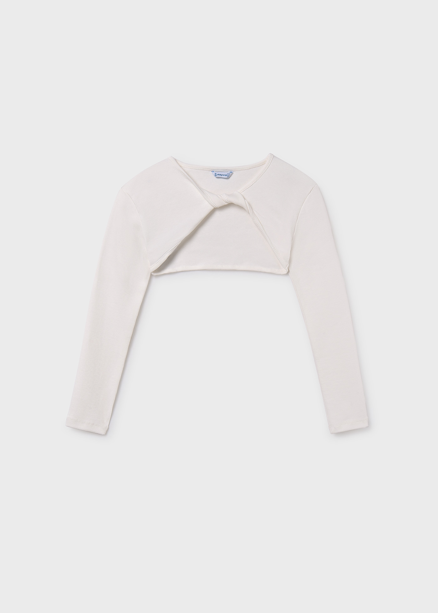 Maglietta con cardigan bolerino ragazza