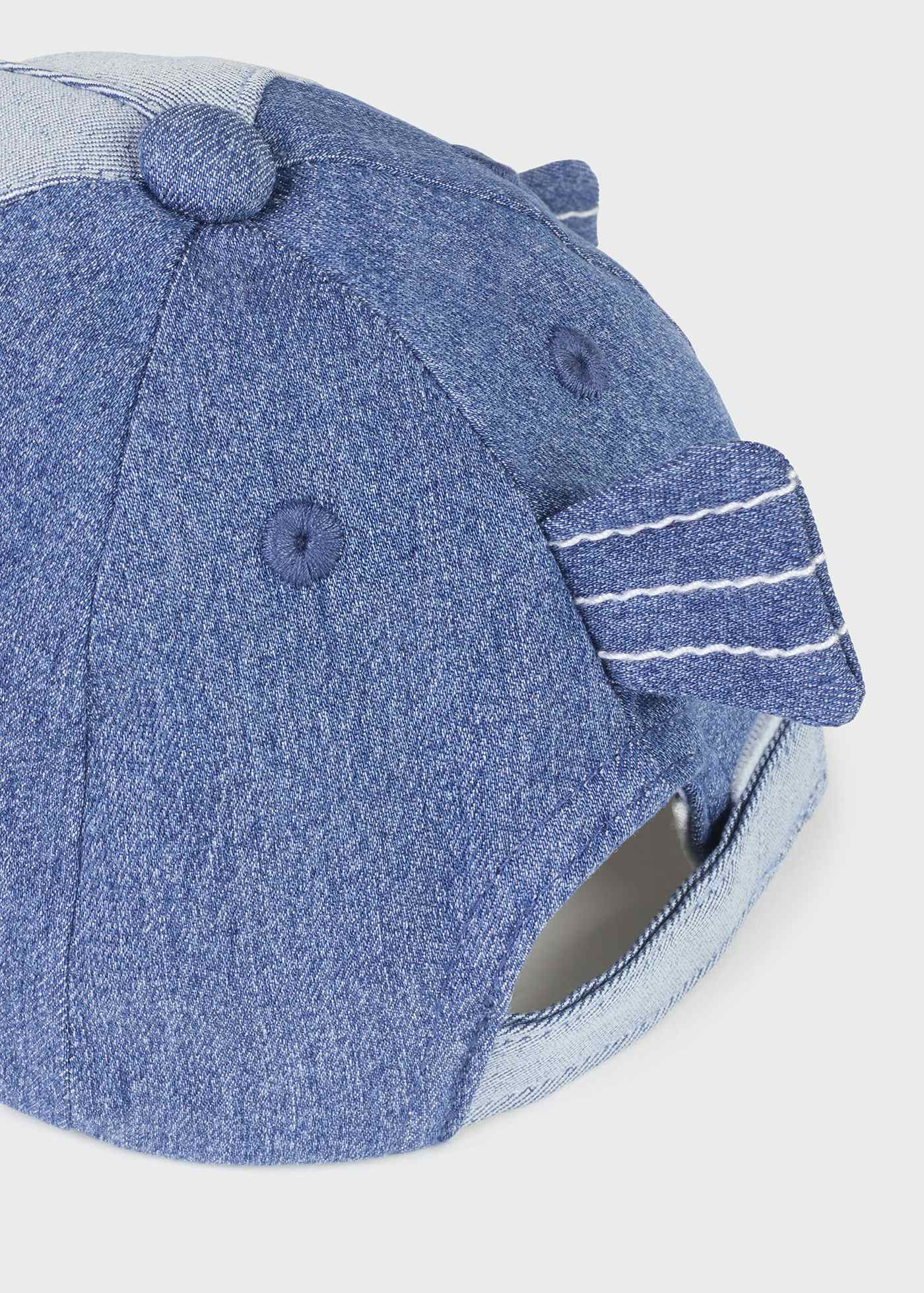 Шапка риба с козирка Better Cotton за новородено