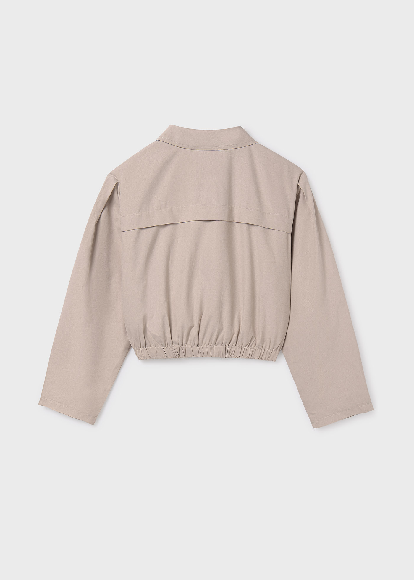 Veste style gabardine courte fille